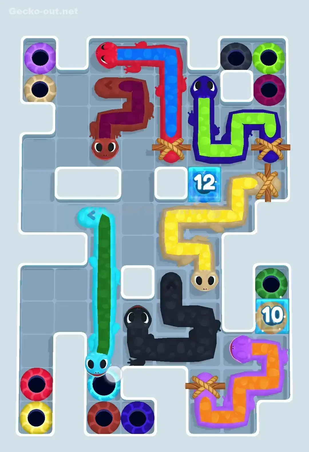 Gecko Out Level 506 Screenshot