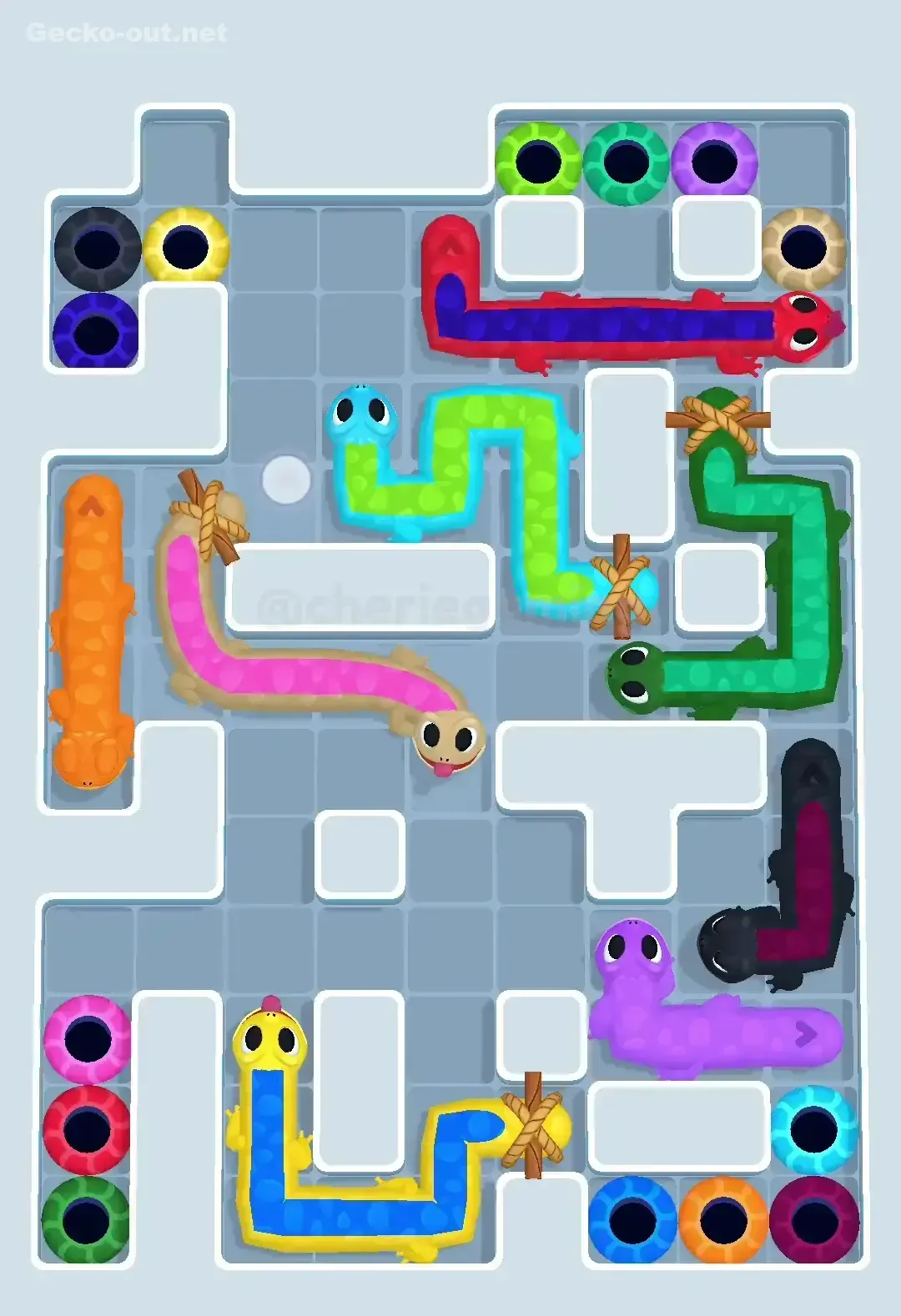 Gecko Out Level 505 Screenshot