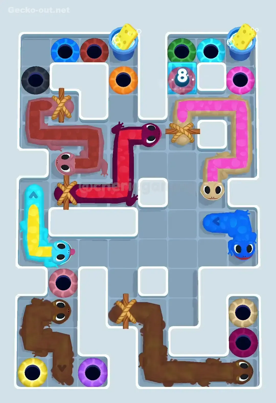 Gecko Out Level 503 Screenshot