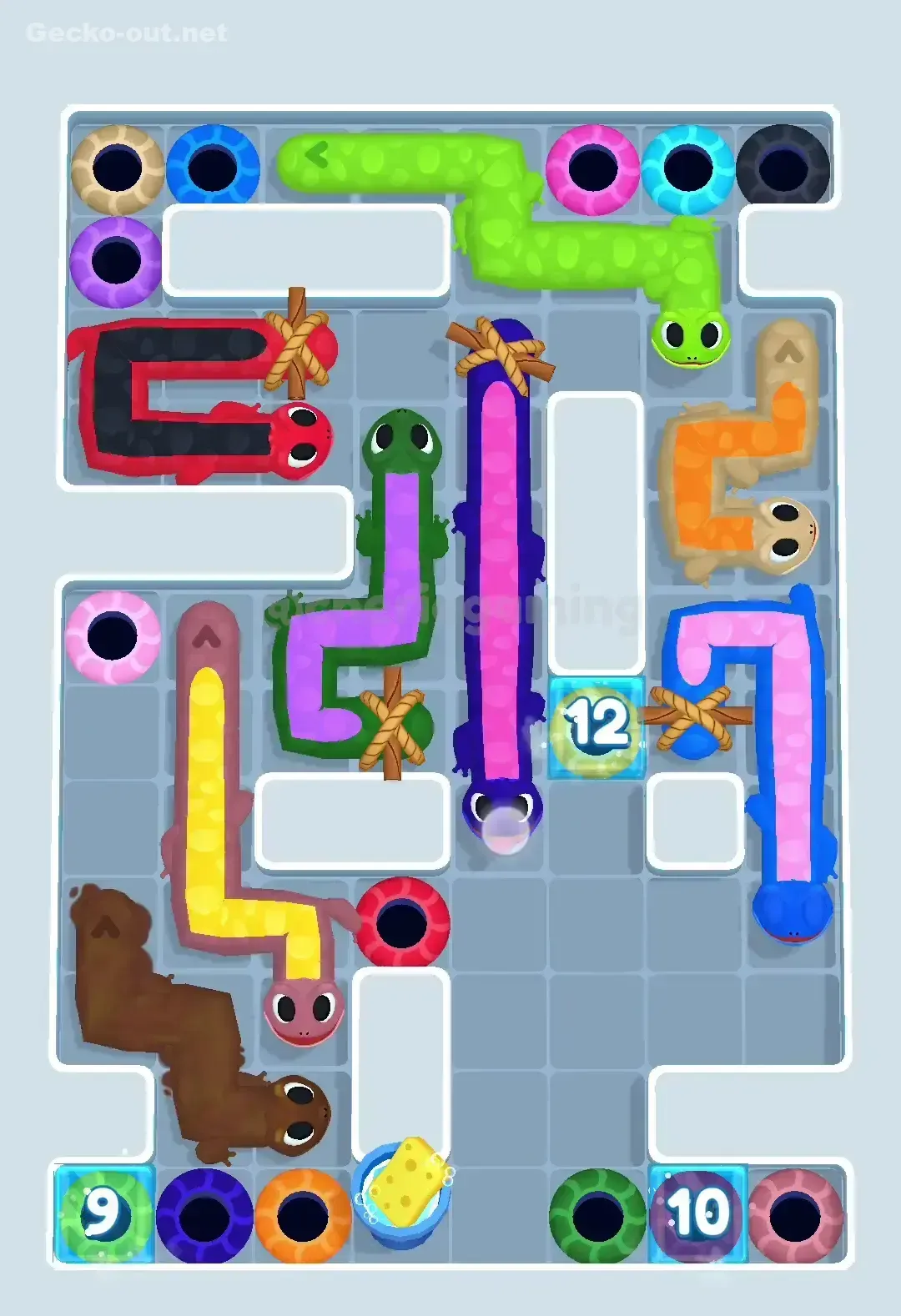 Gecko Out Level 499 Solution 1