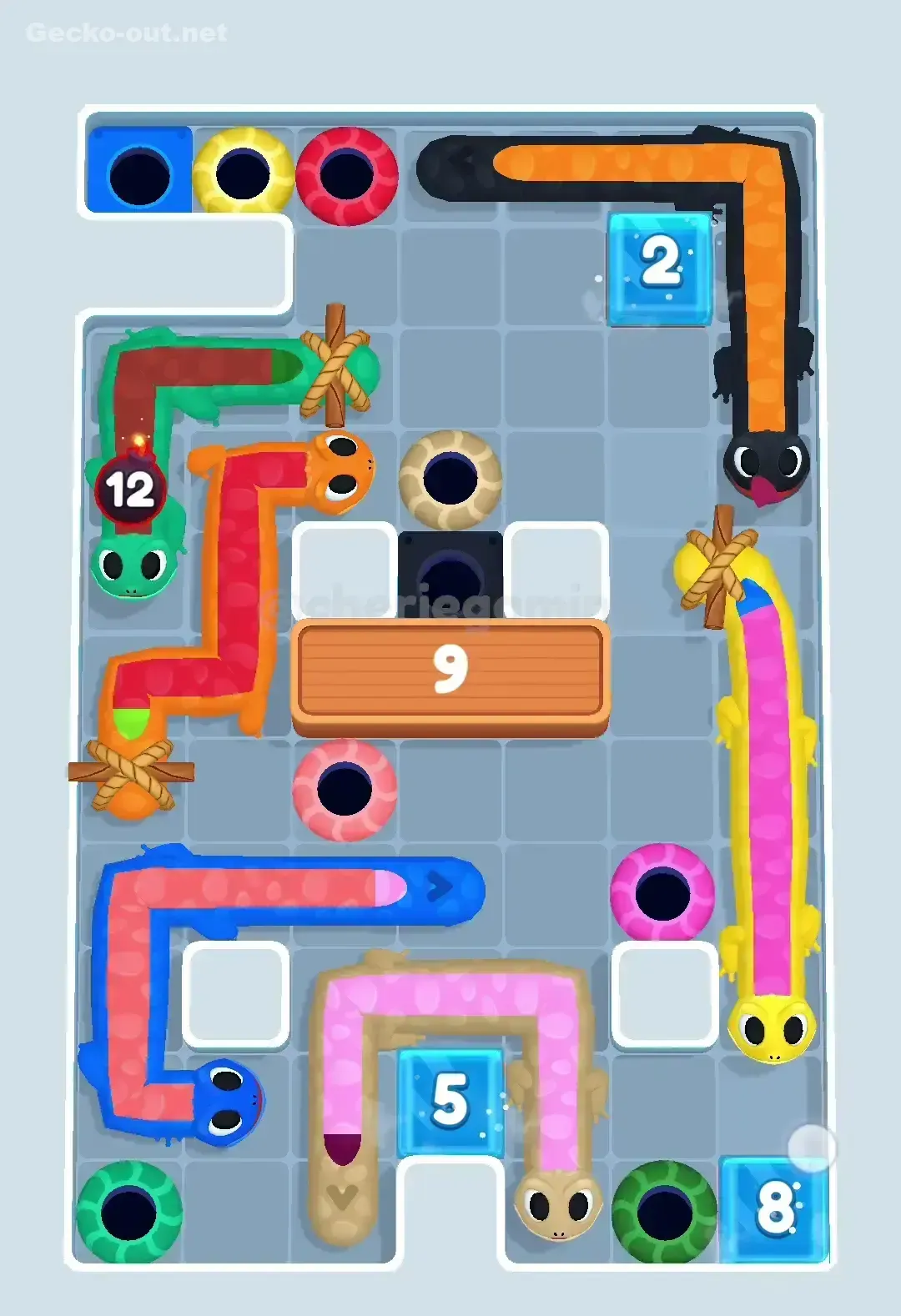 Gecko Out Level 497 Solution 1