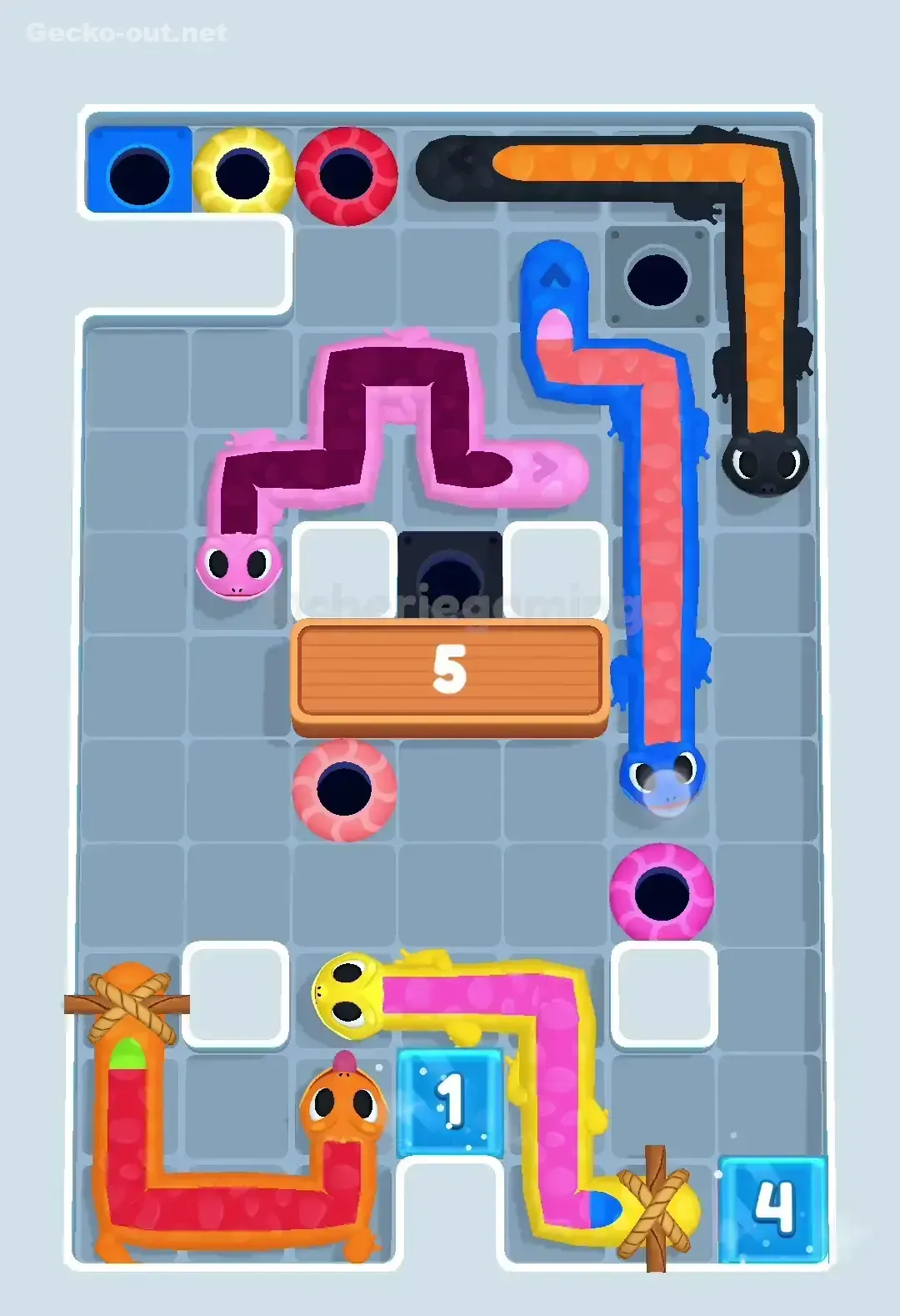 Gecko Out Level 497 Solution 3