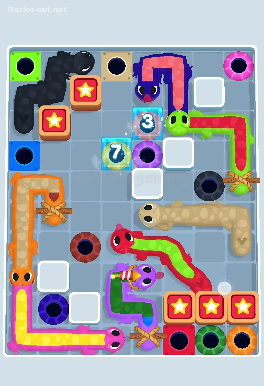 Gecko Out Level 496 Screenshot
