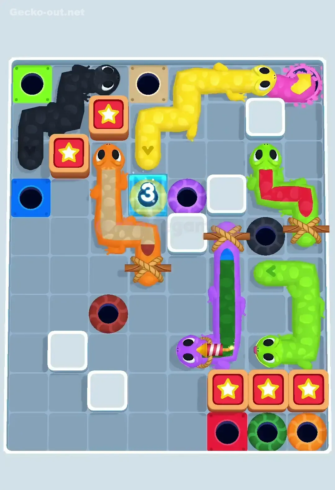 Gecko Out Level 496 Solution 2