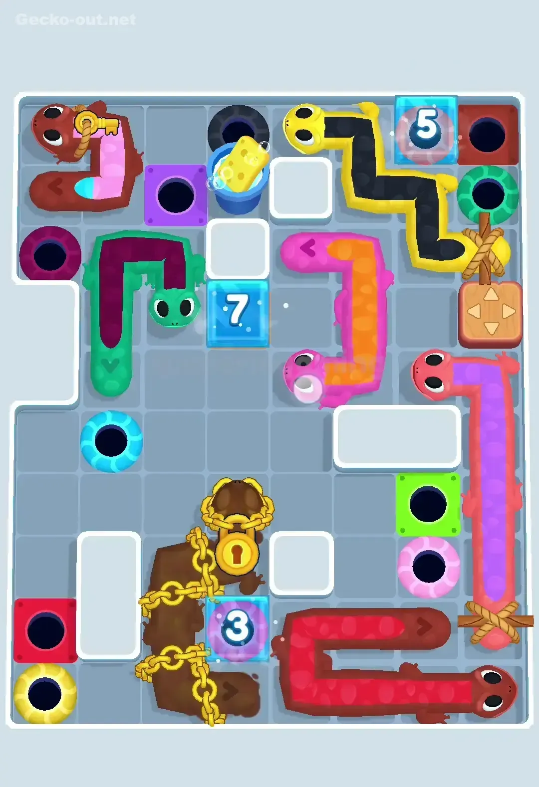 Gecko Out Level 494 Solution 2