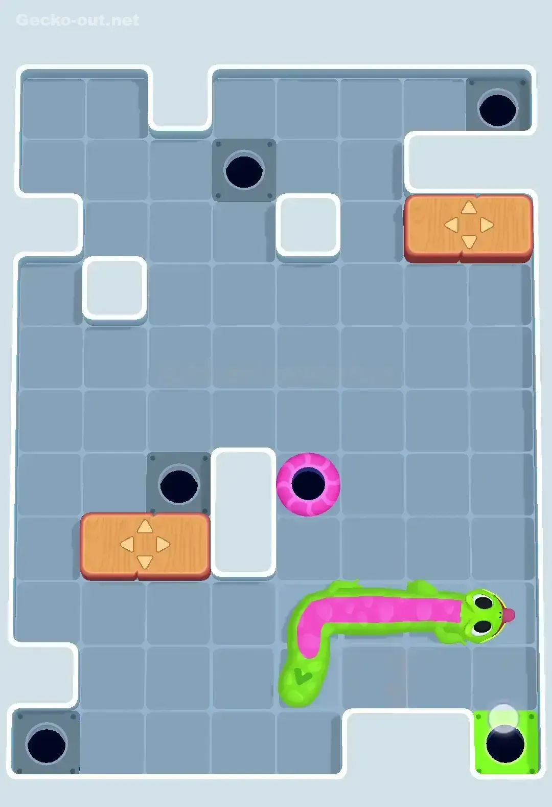 Gecko Out Level 486 Solution 3