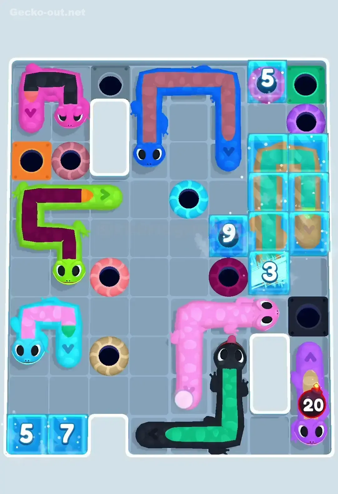 Gecko Out Level 489 Solution 2