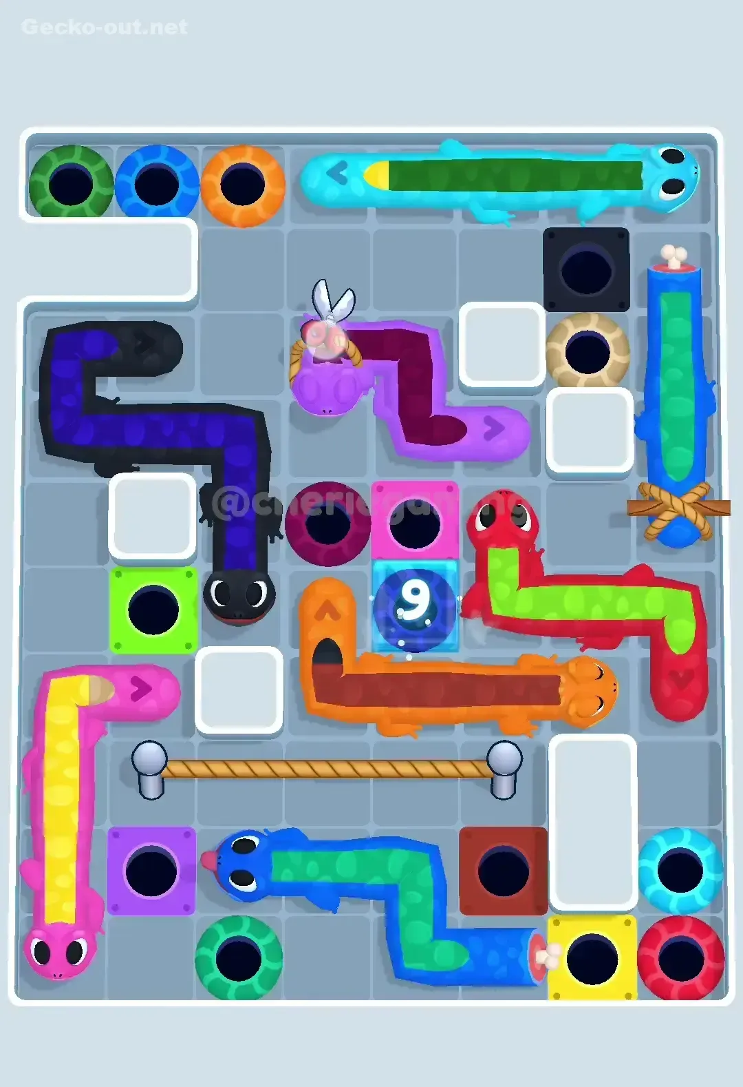 Gecko Out Level 488 Screenshot