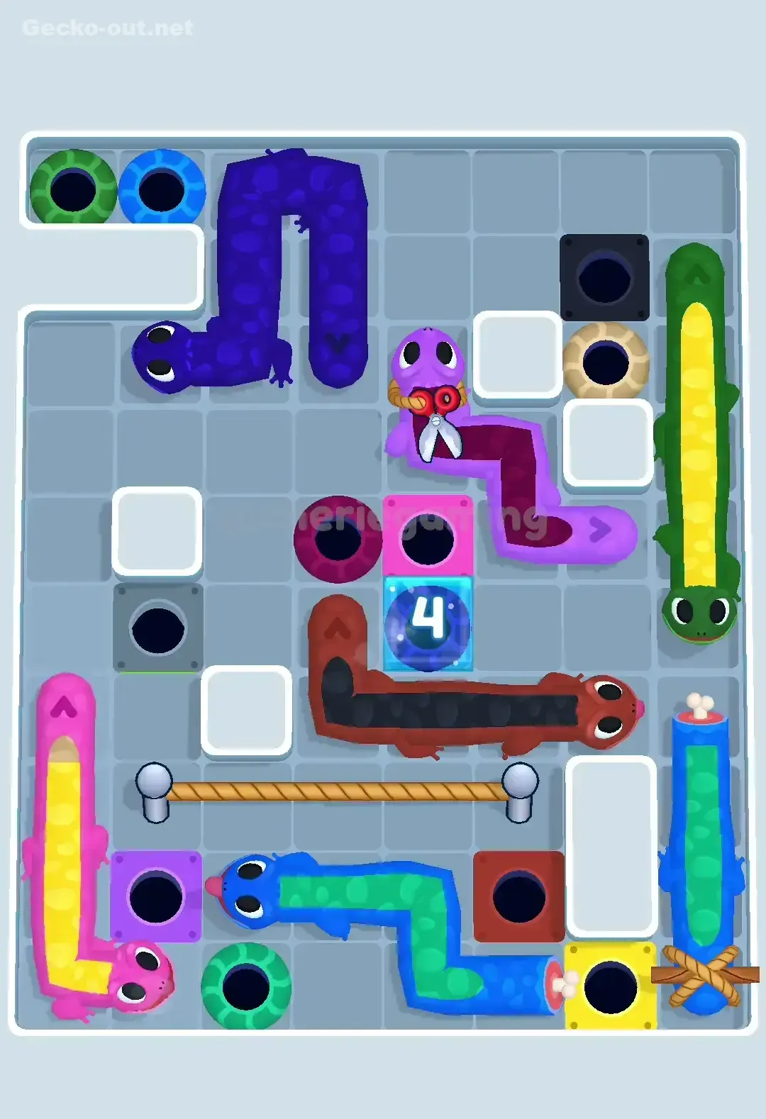 Gecko Out Level 488 Solution 3