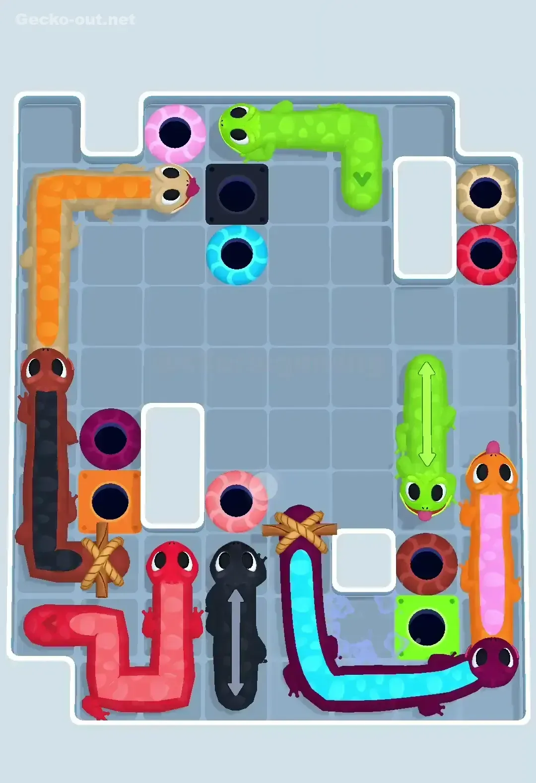 Gecko Out Level 487 Solution 3