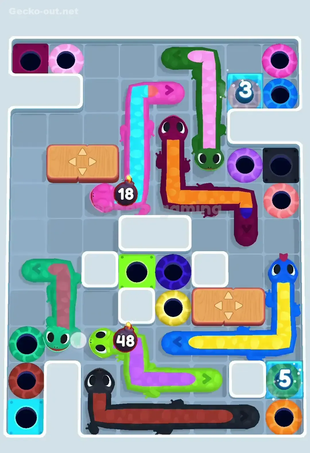 Gecko Out Level 480 Solution 2