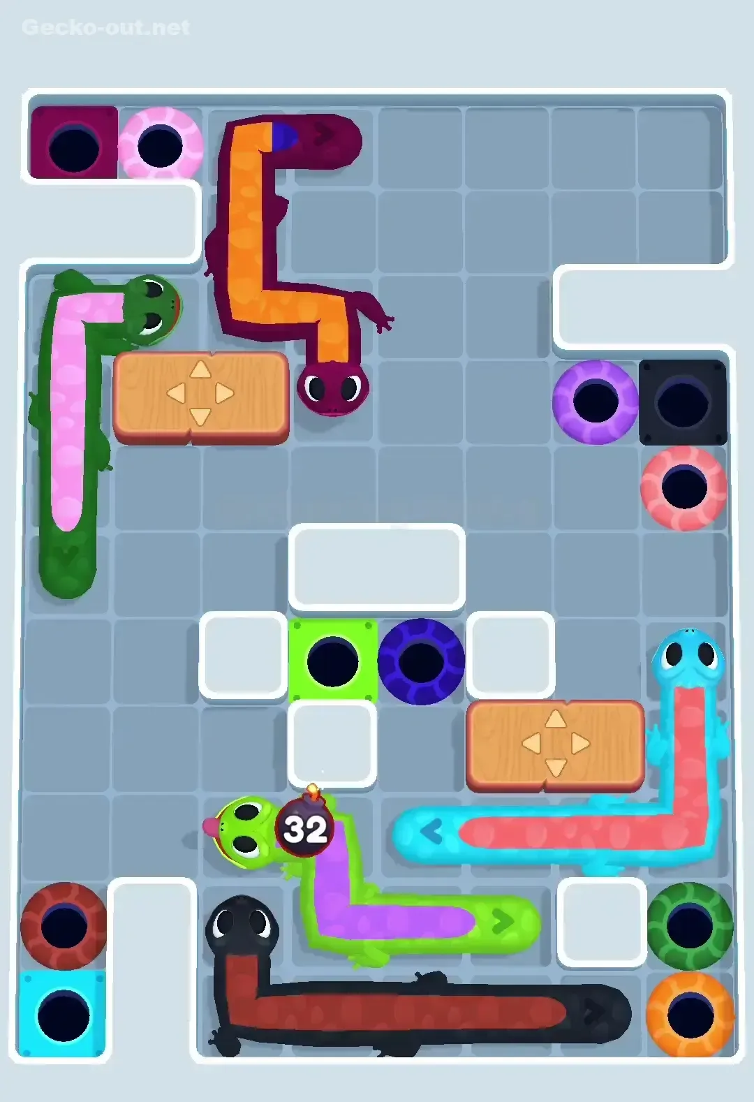 Gecko Out Level 480 Solution 3