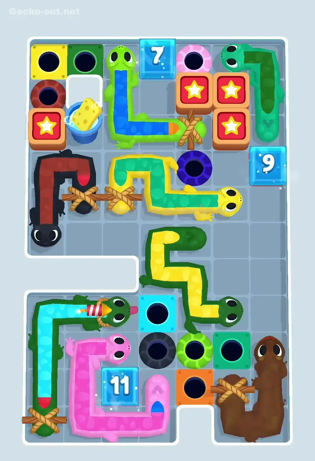 Gecko Out Level 478 Solution 1