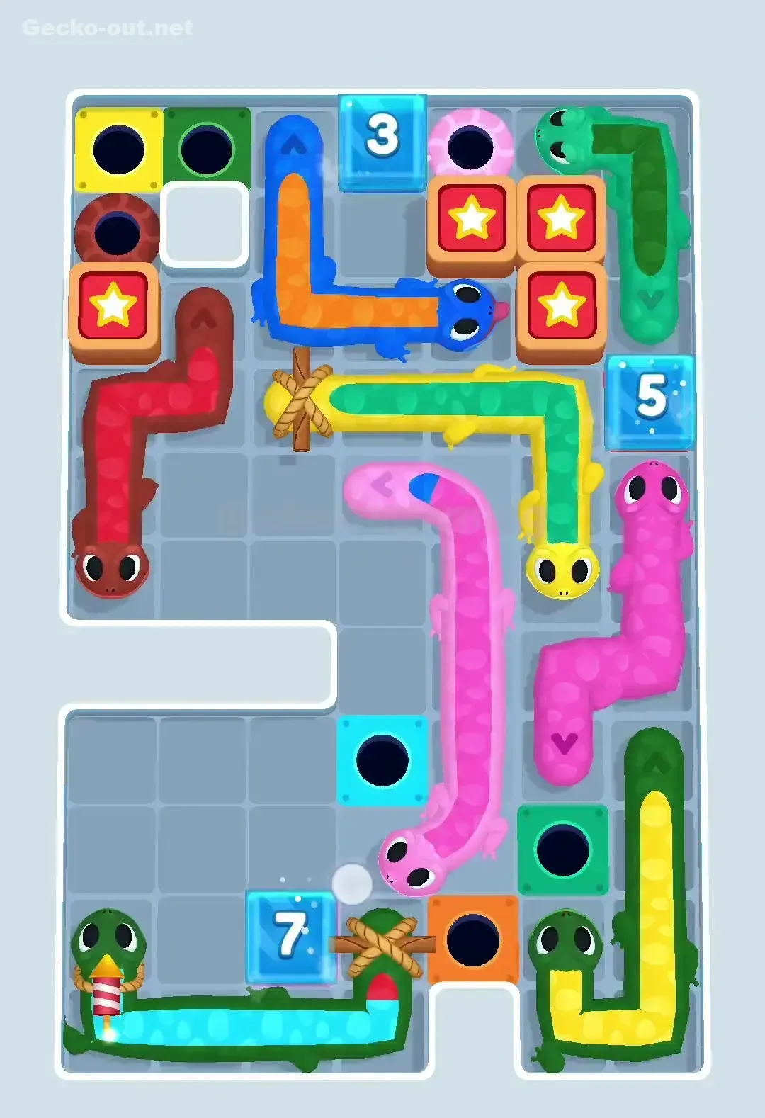 Gecko Out Level 478 Solution 3