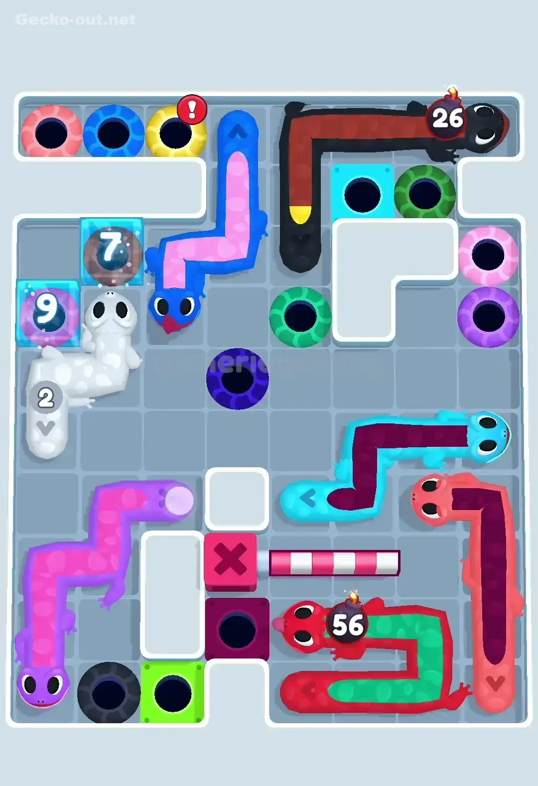 Gecko Out Level 470 Solution 1