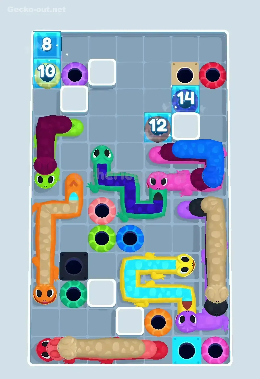 Gecko Out Level 469 Screenshot