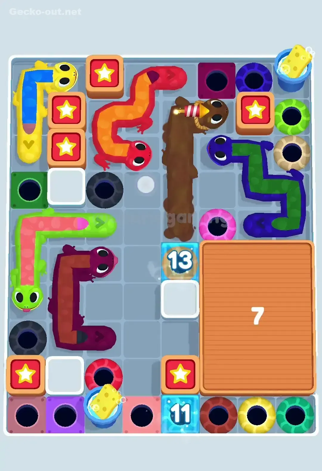 Gecko Out Level 468 Screenshot