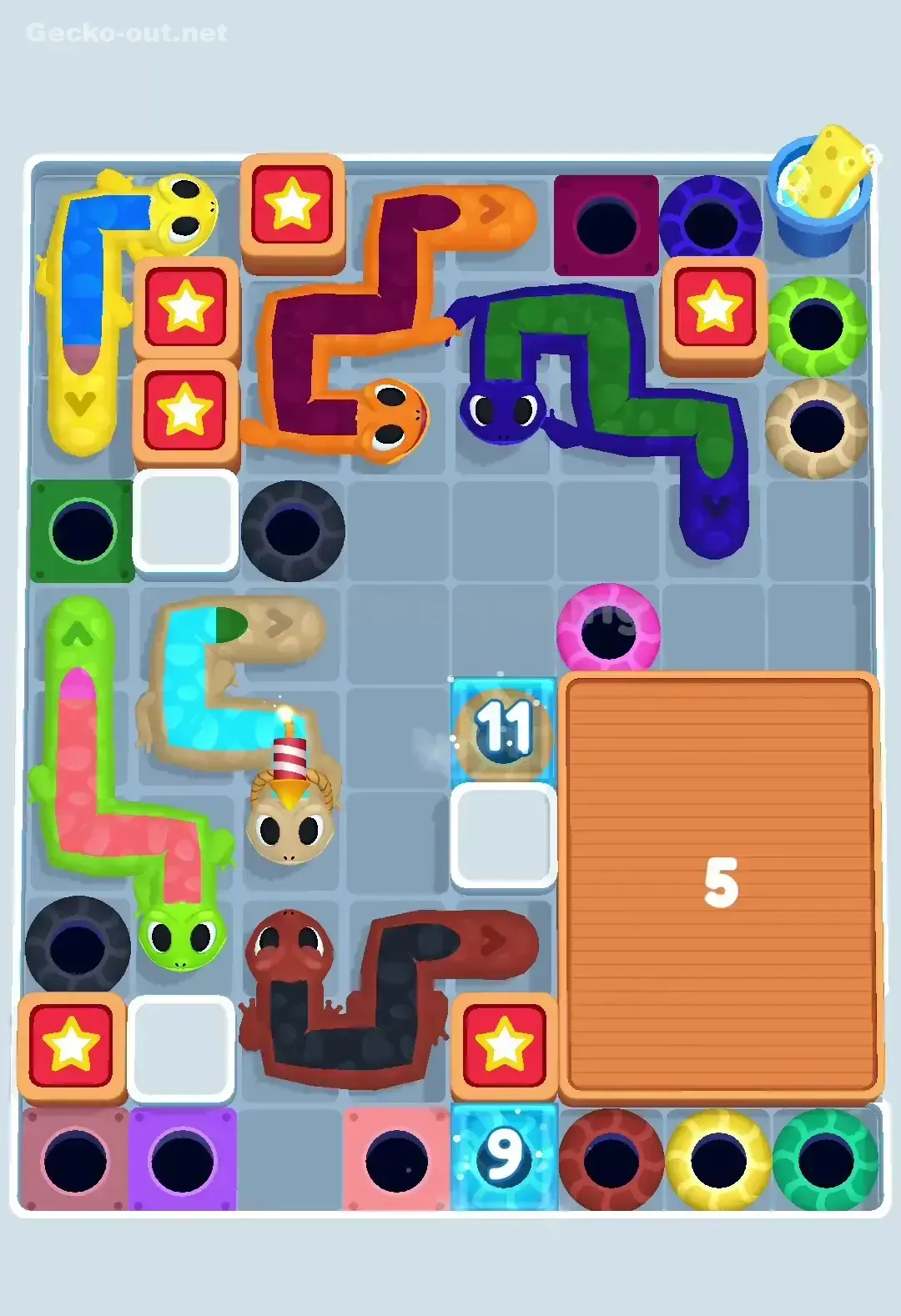 Gecko Out Level 468 Solution 2