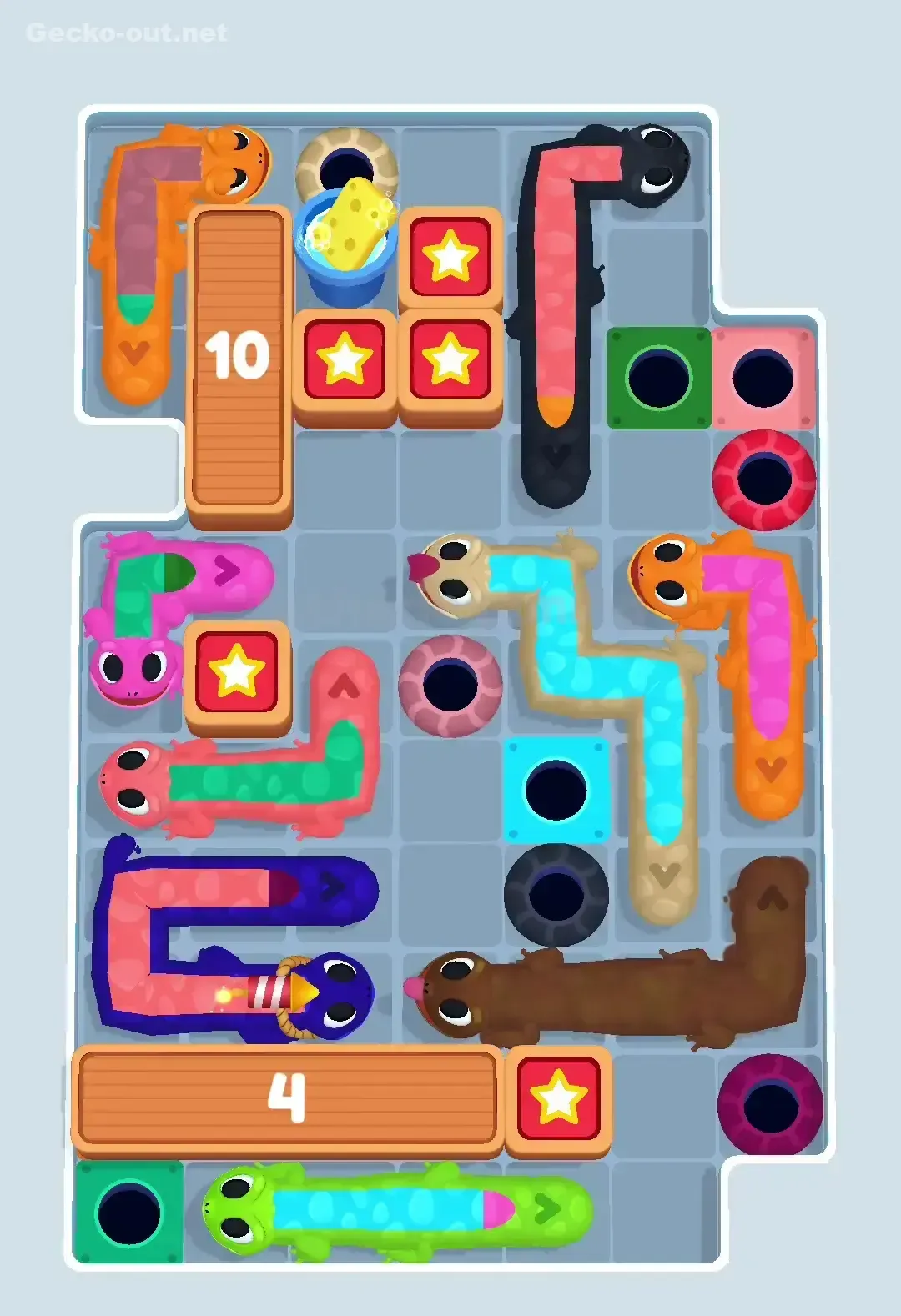 Gecko Out Level 466 Solution 2