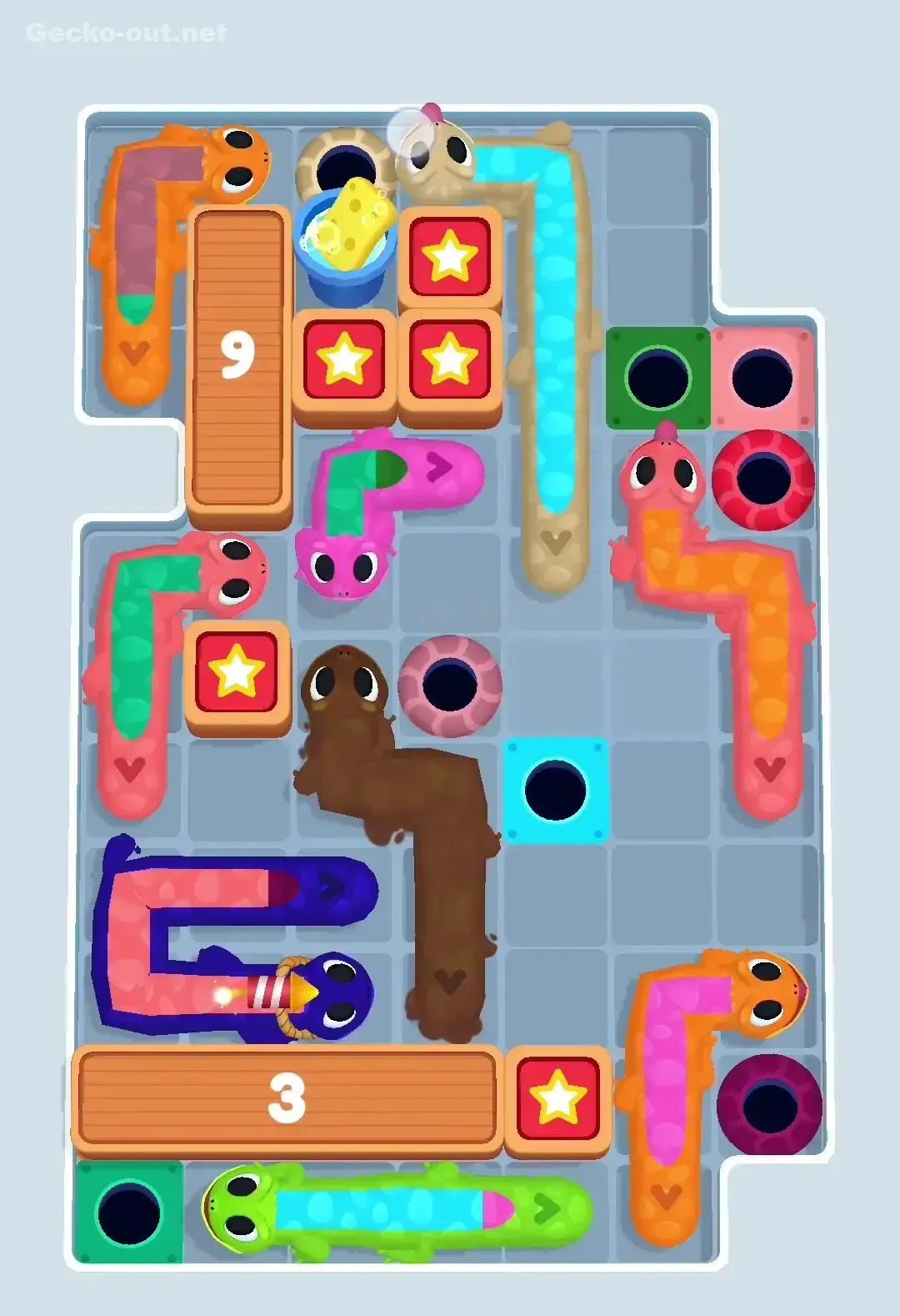 Gecko Out Level 466 Solution 3