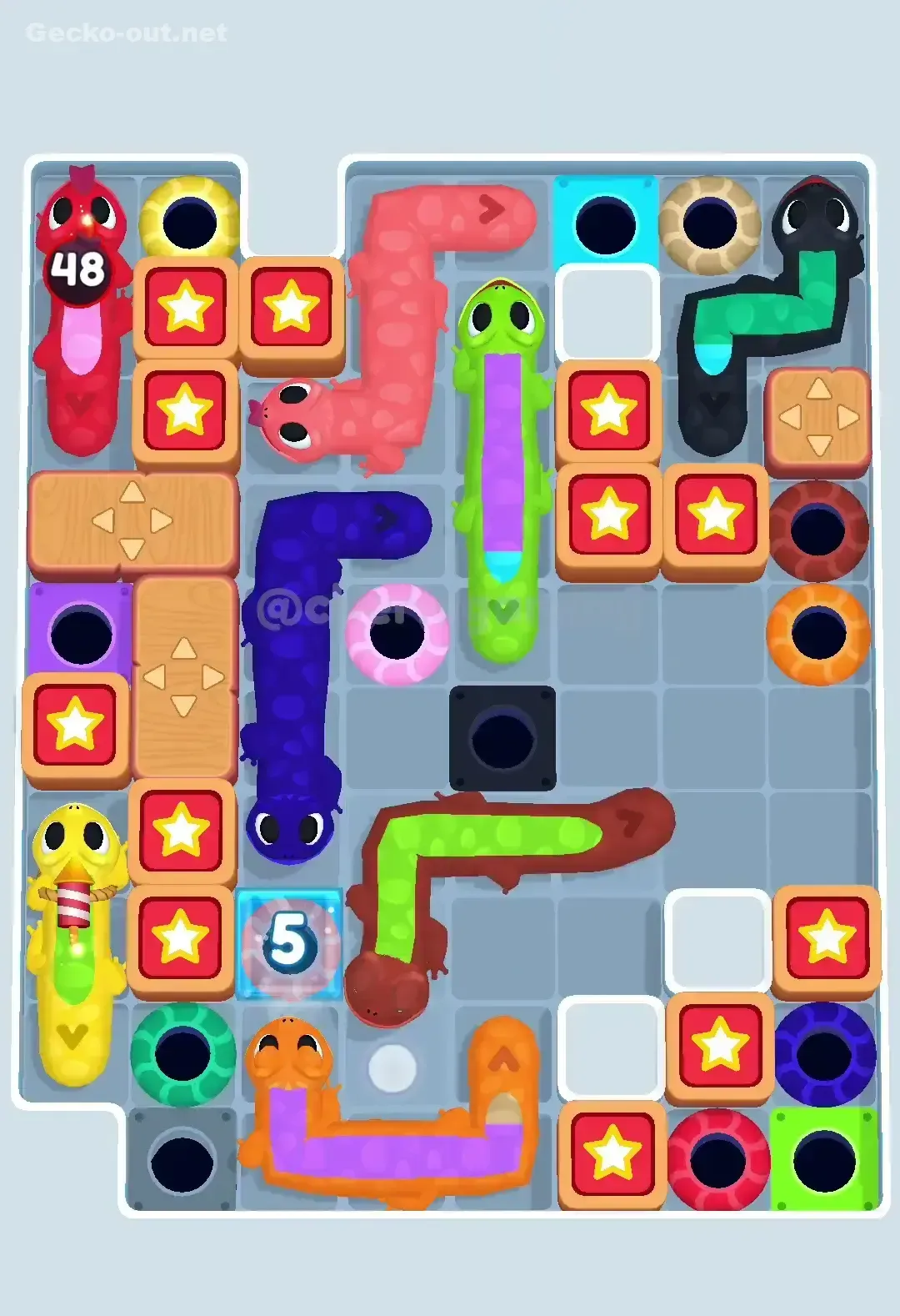 Gecko Out Level 464 Solution 2