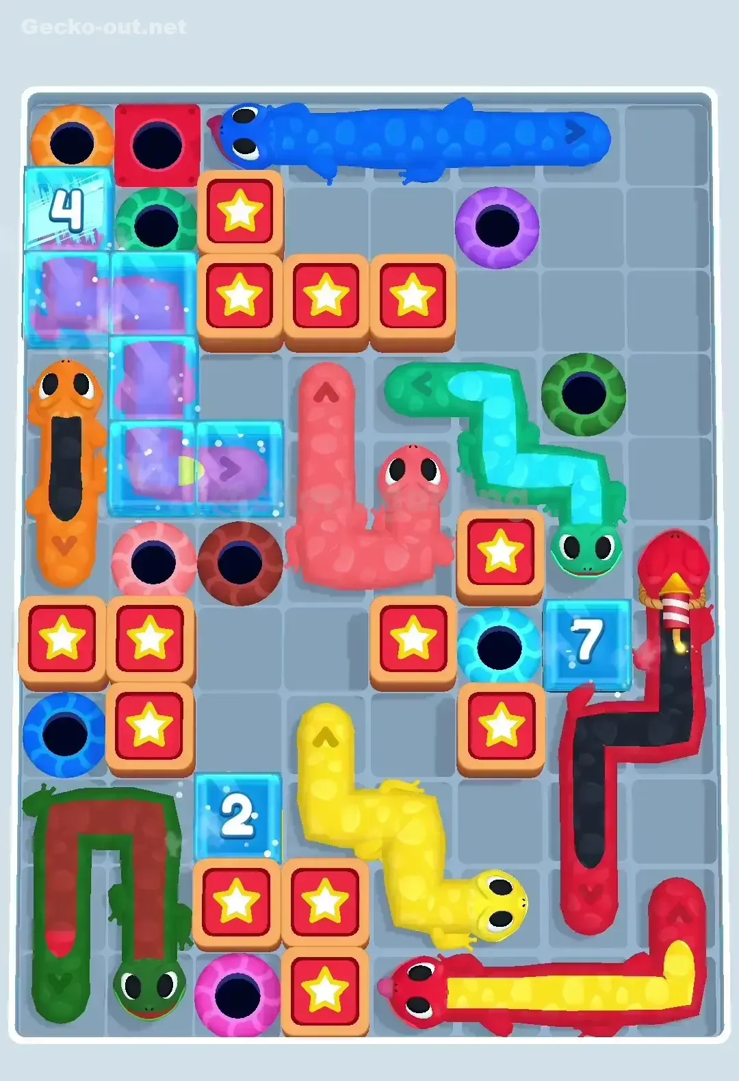Gecko Out Level 462 Solution 3