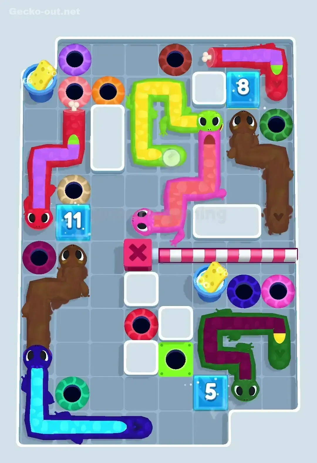 Gecko Out Level 461 Screenshot