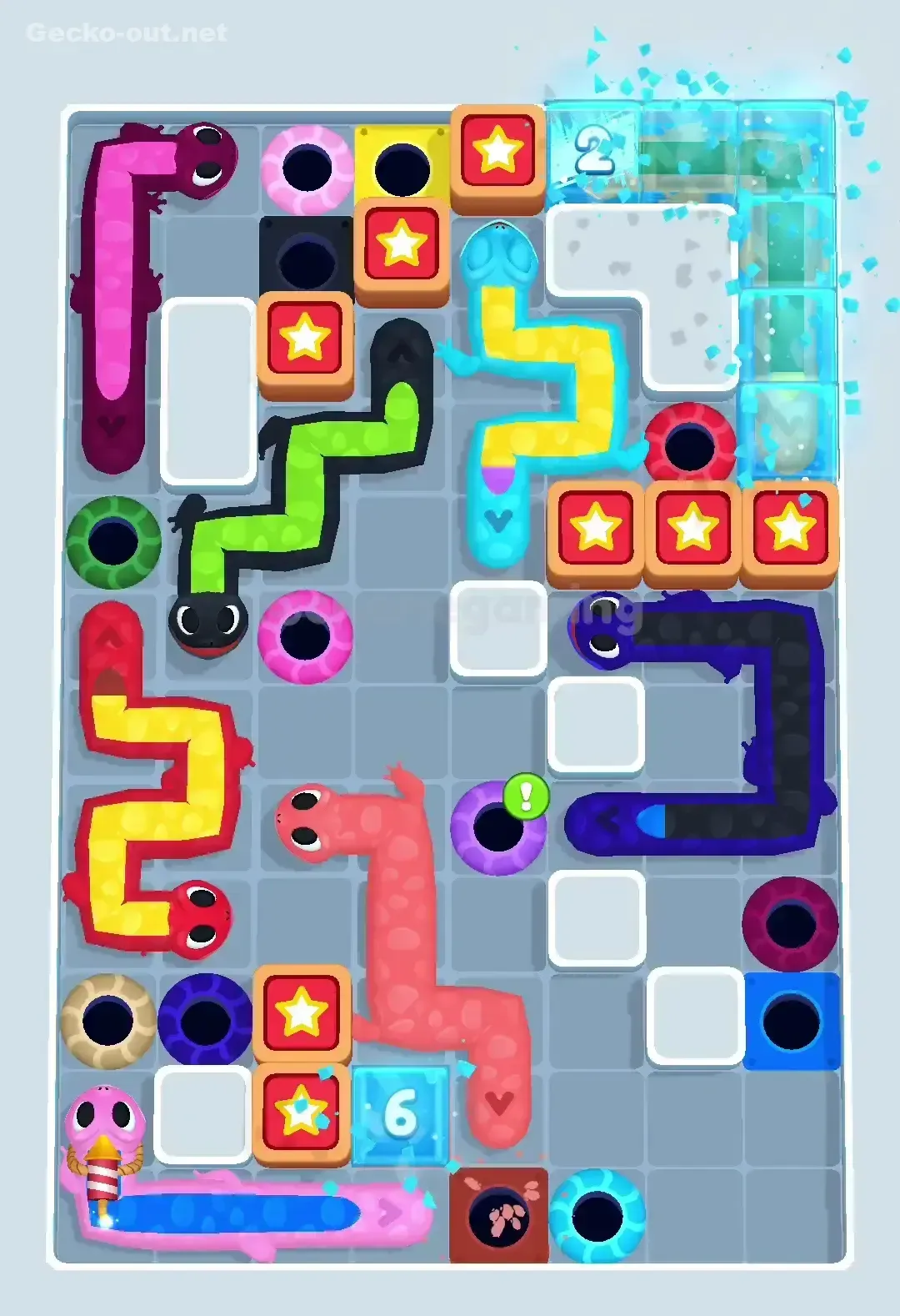 Gecko Out Level 458 Screenshot