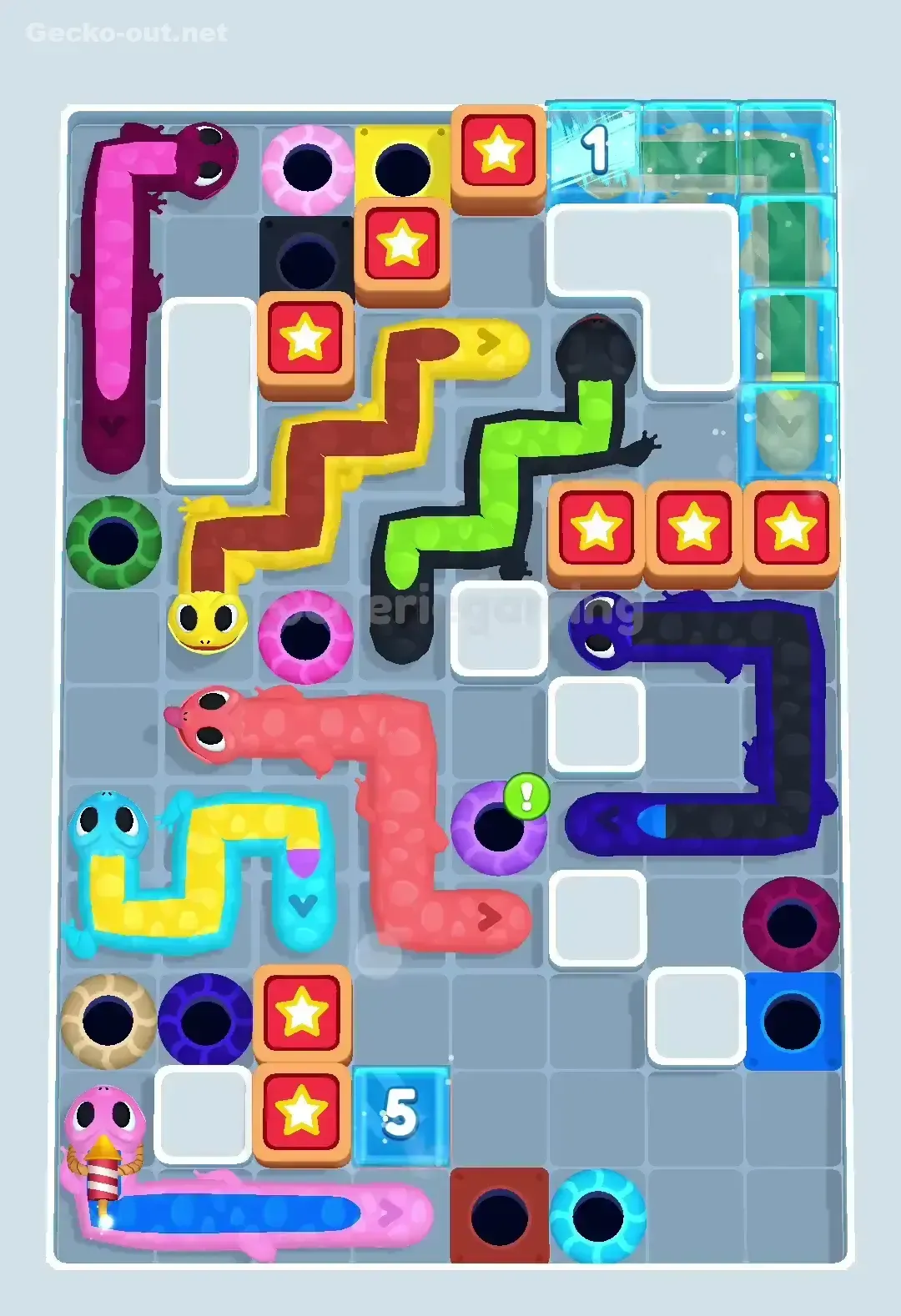 Gecko Out Level 458 Solution 2