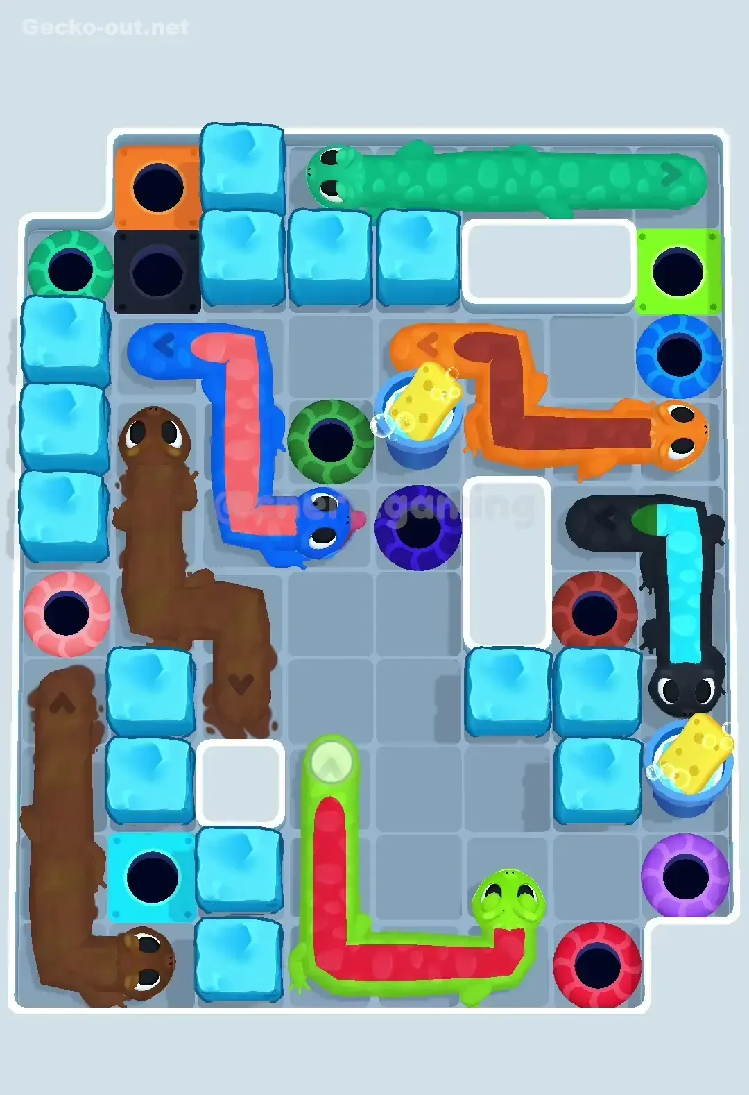 Gecko Out Level 457 Solution 1