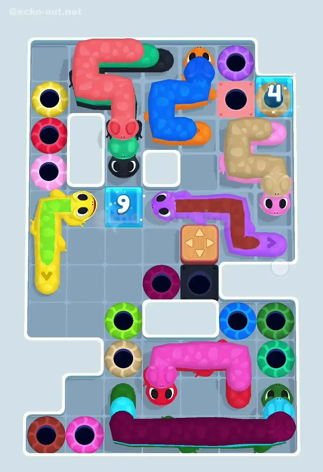 Gecko Out Level 455 Screenshot