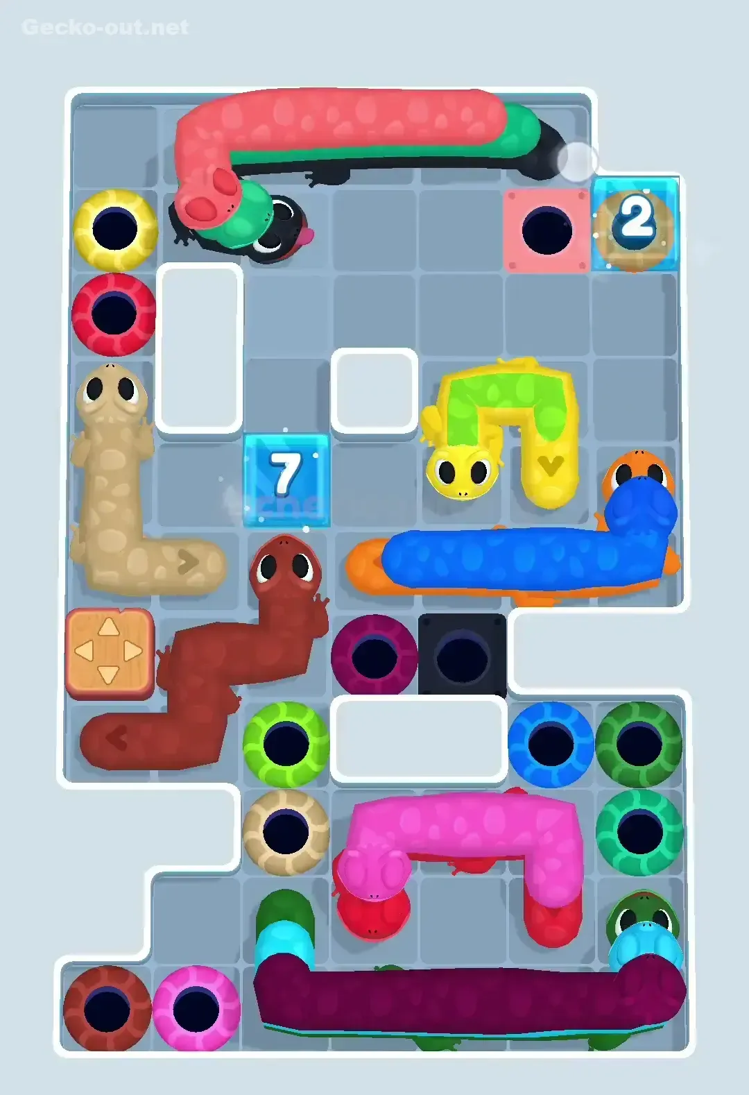 Gecko Out Level 455 Solution 3