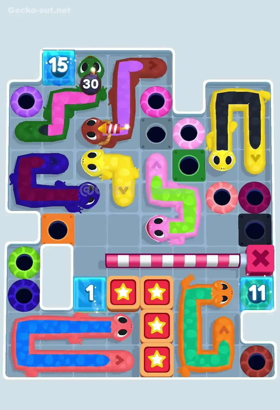 Gecko Out Level 452 Solution 1