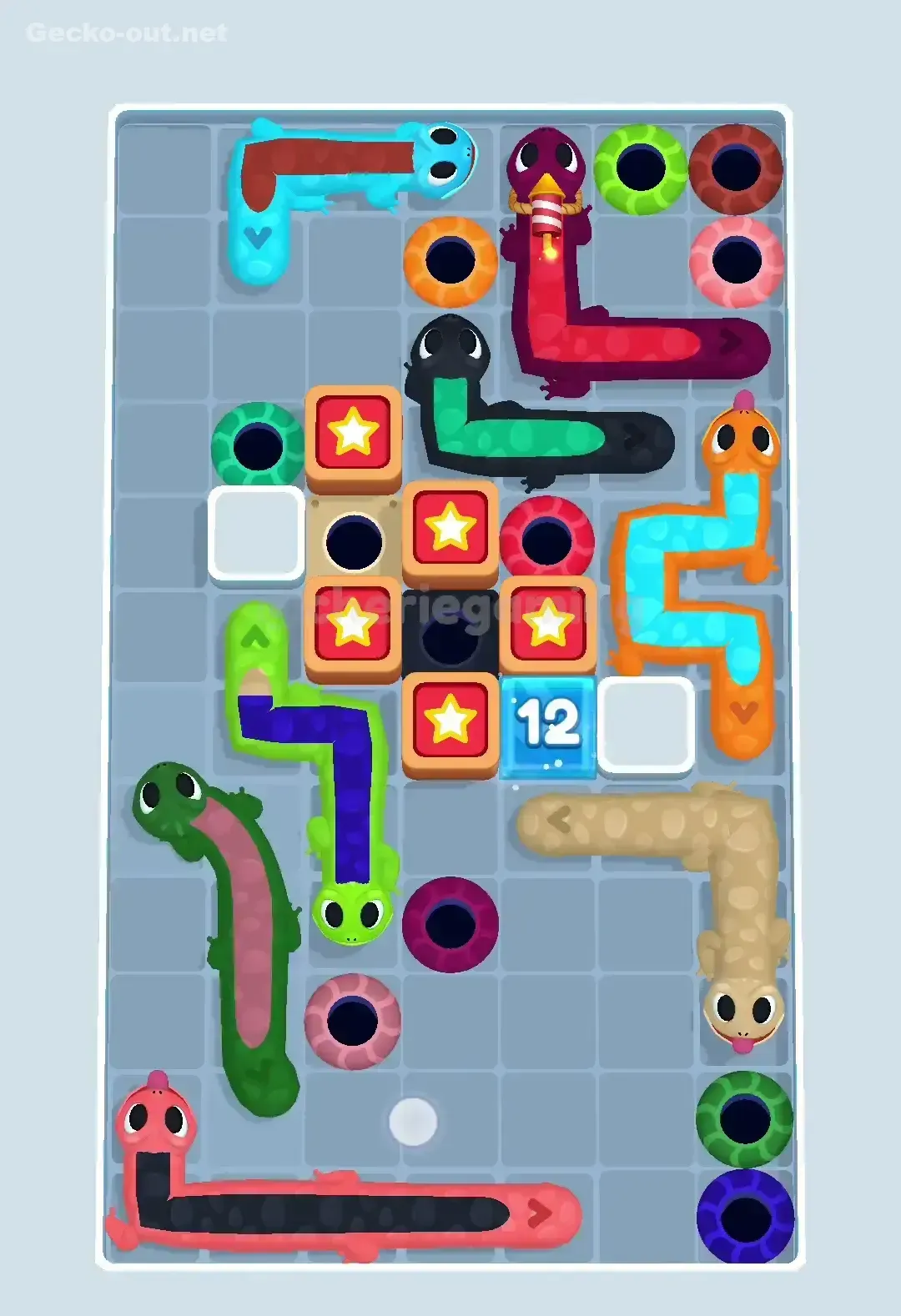 Gecko Out Level 451 Solution 2