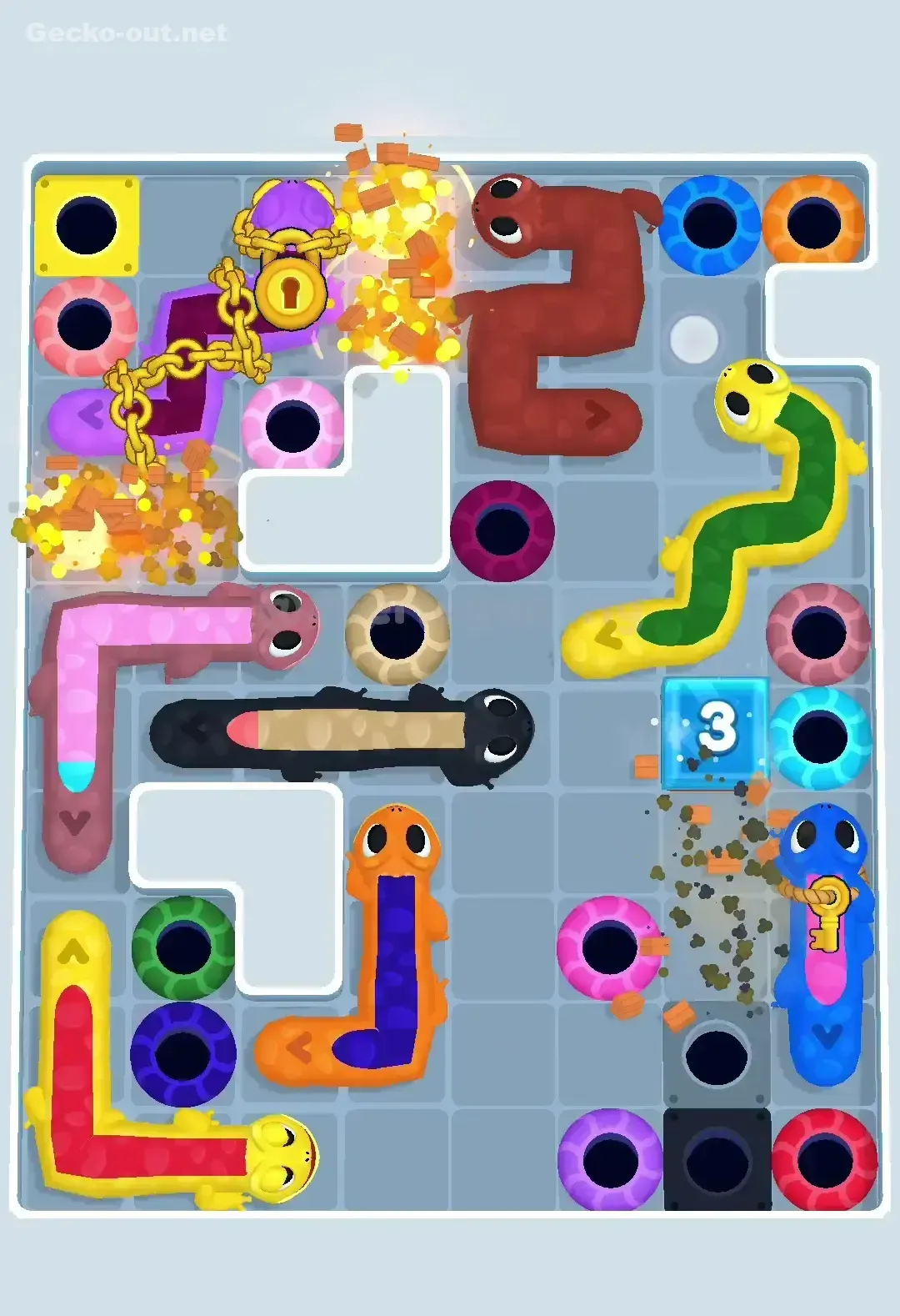 Gecko Out Level 449 Screenshot