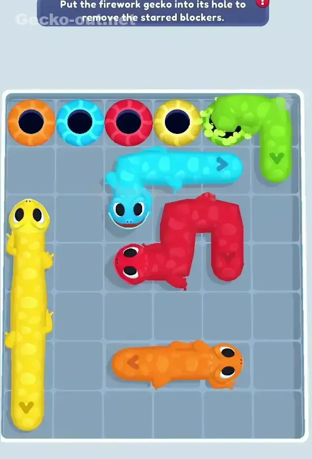 Gecko Out Level 448 Solution 2