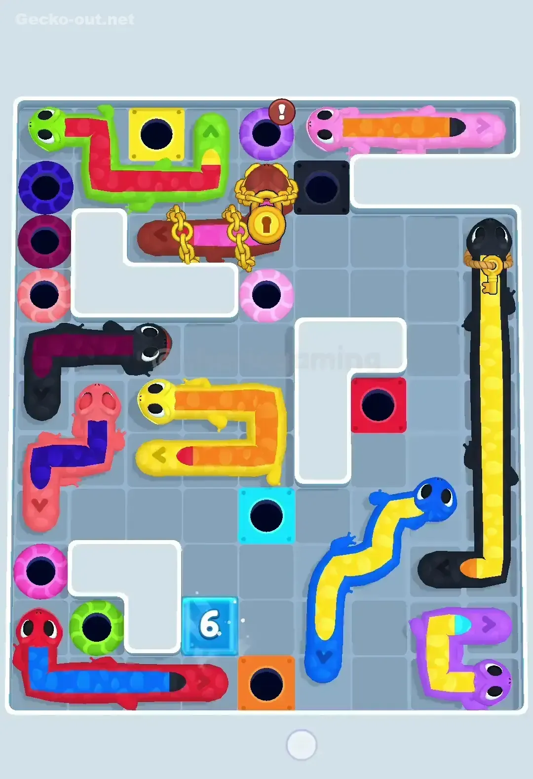 Gecko Out Level 447 Solution 2