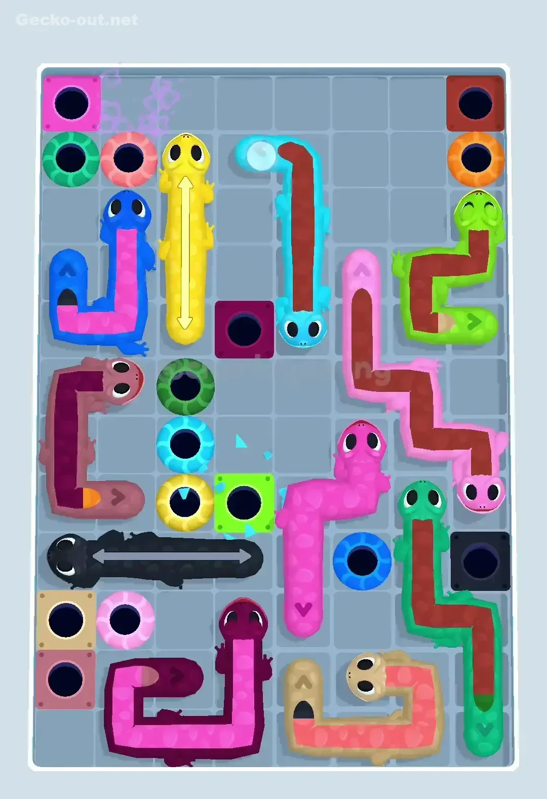 Gecko Out Level 444 Screenshot