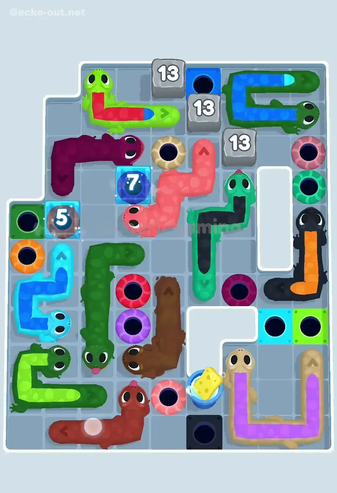 Gecko Out Level 441 Solution 1