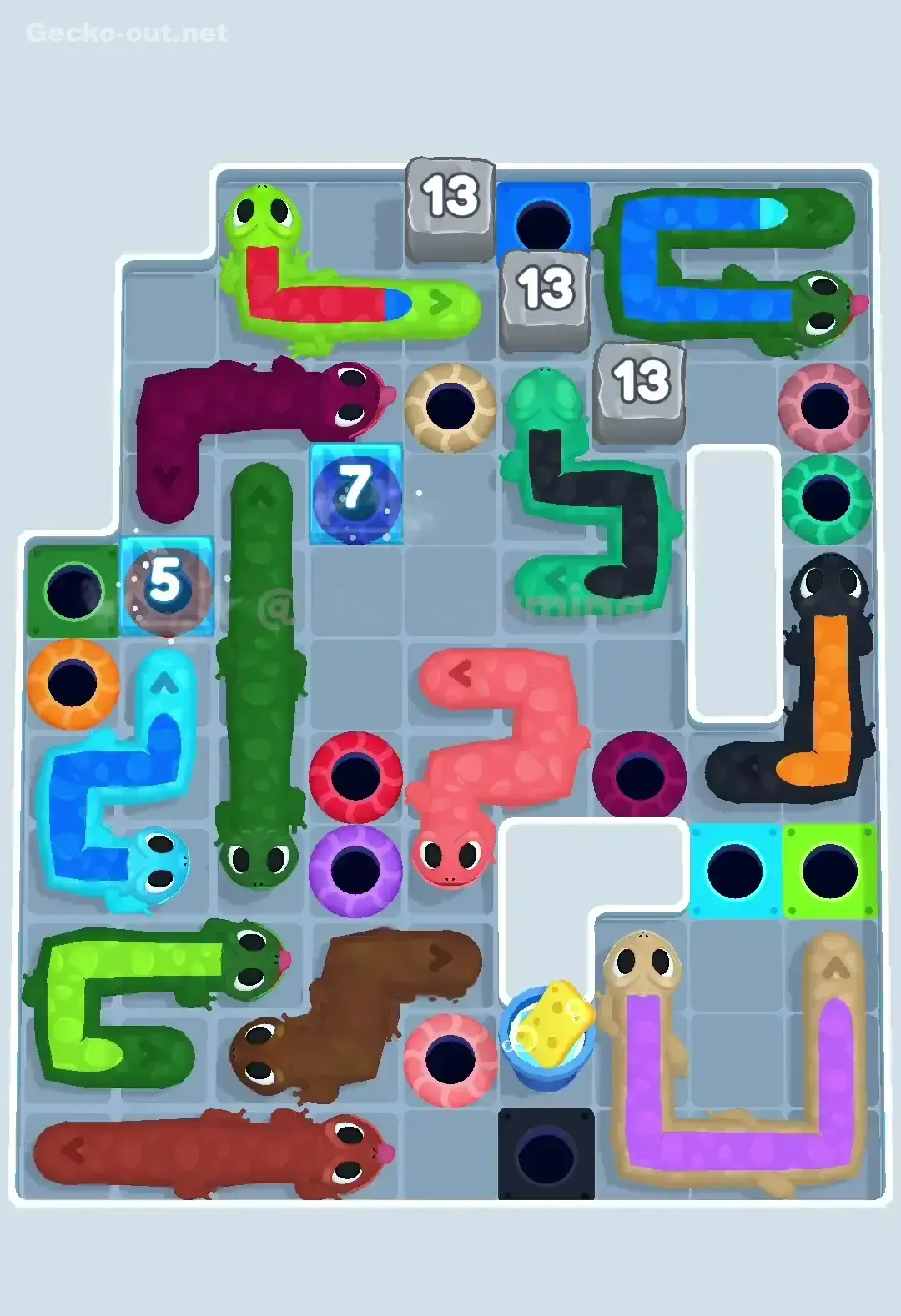 Gecko Out Level 441 Solution 2