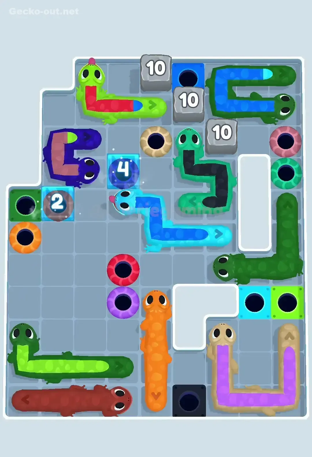 Gecko Out Level 441 Solution 3