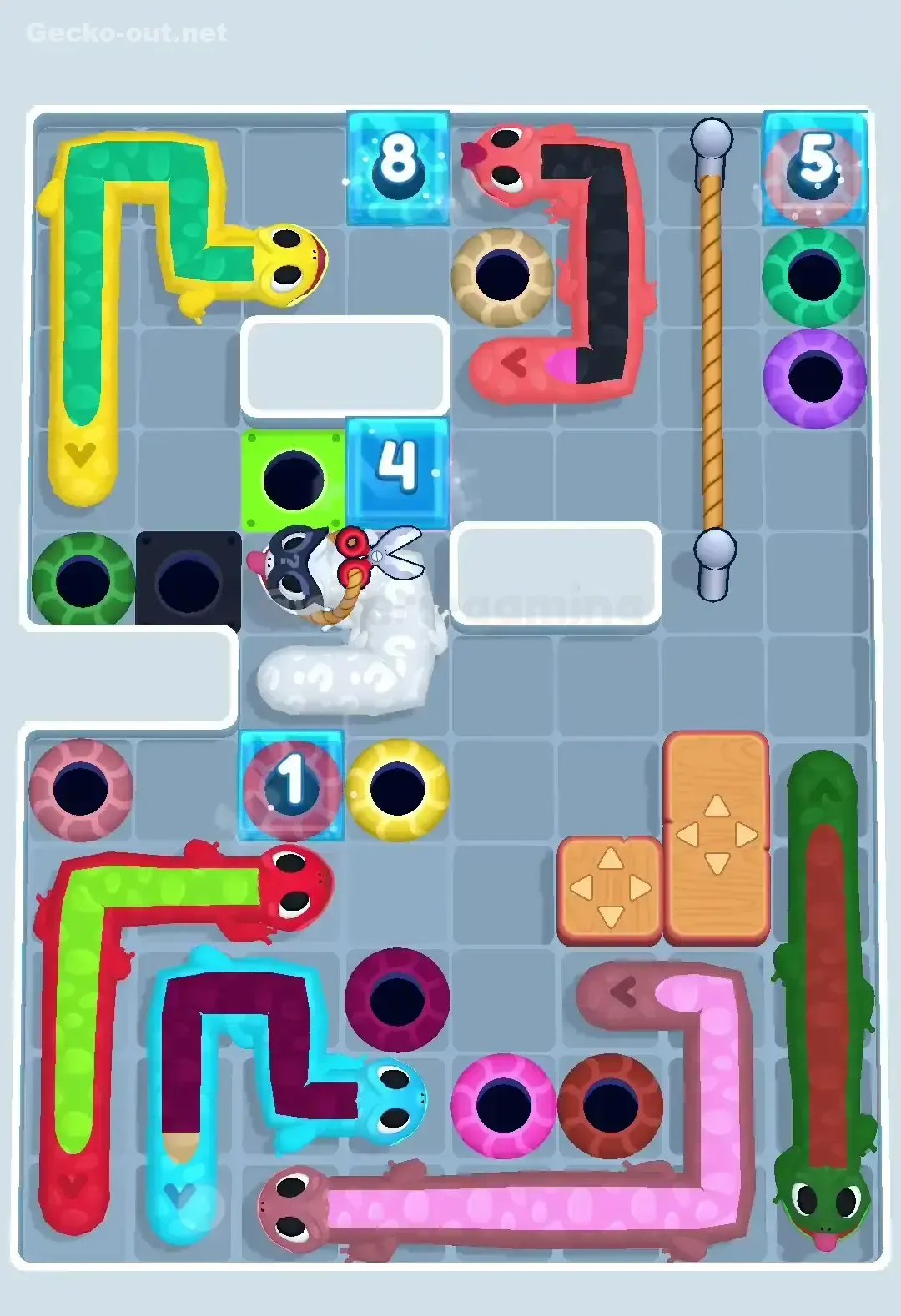 Gecko Out Level 439 Screenshot