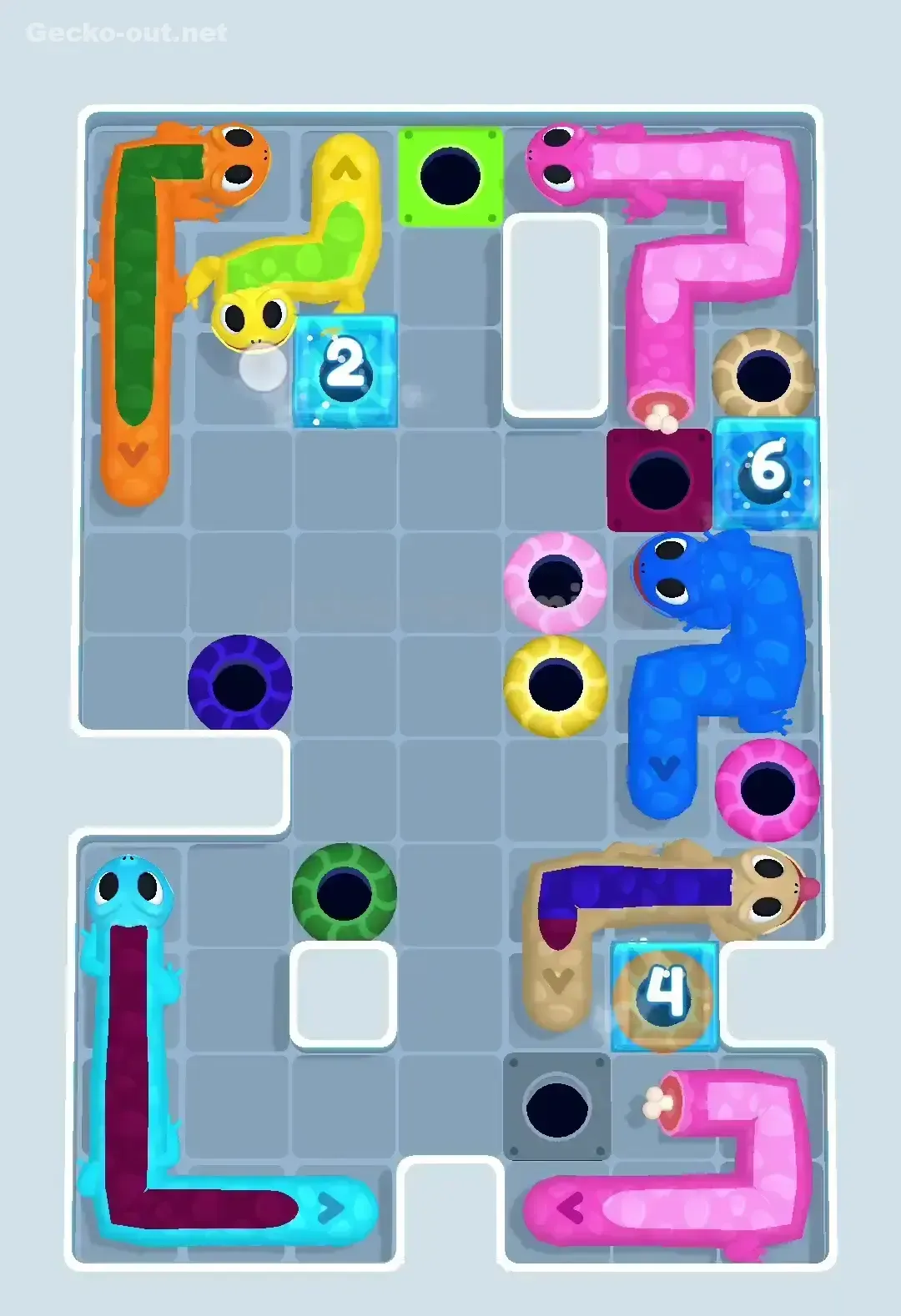 Gecko Out Level 435 Solution 2