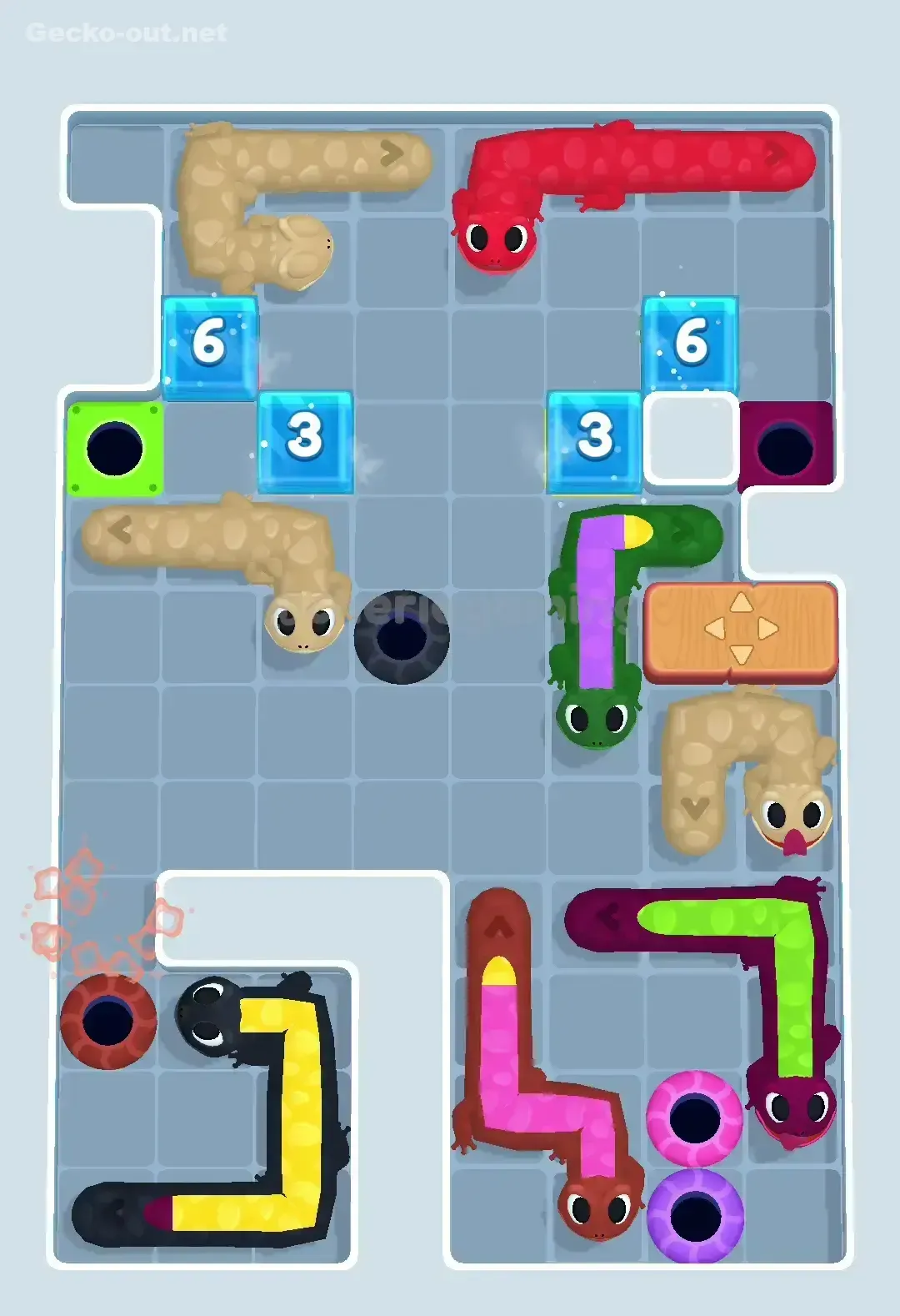 Gecko Out Level 433 Solution 2