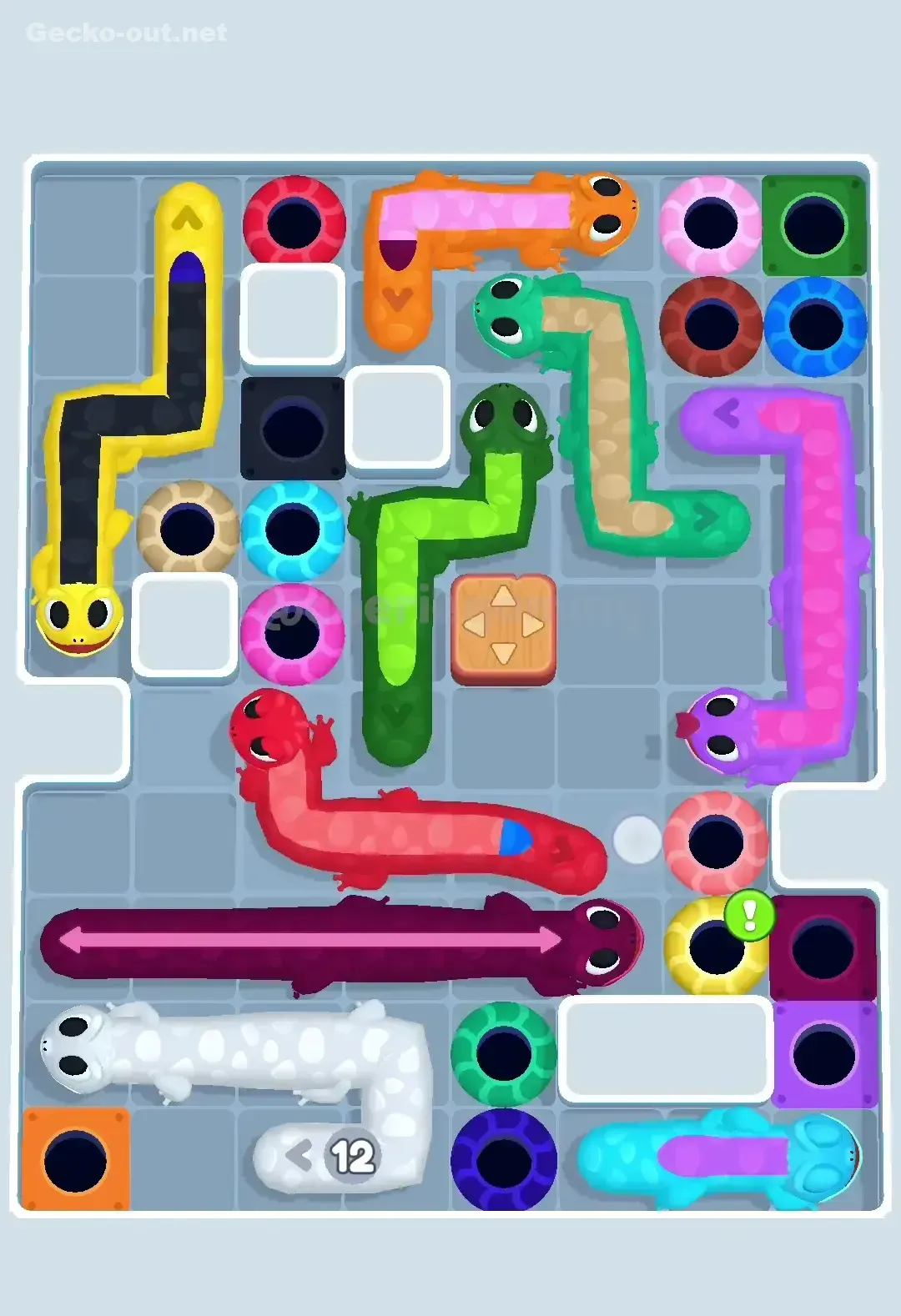 Gecko Out Level 431 Screenshot
