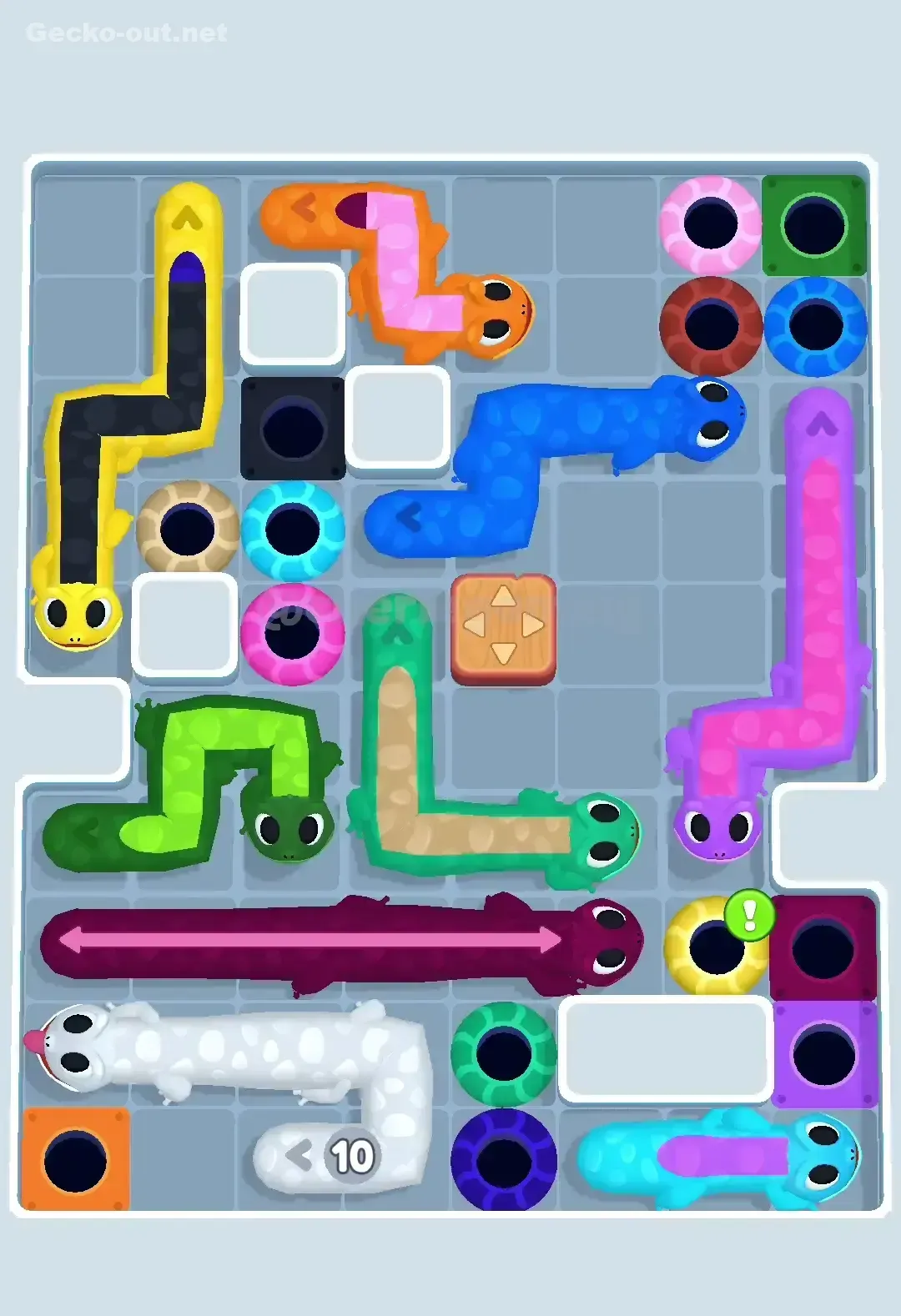Gecko Out Level 431 Solution 2