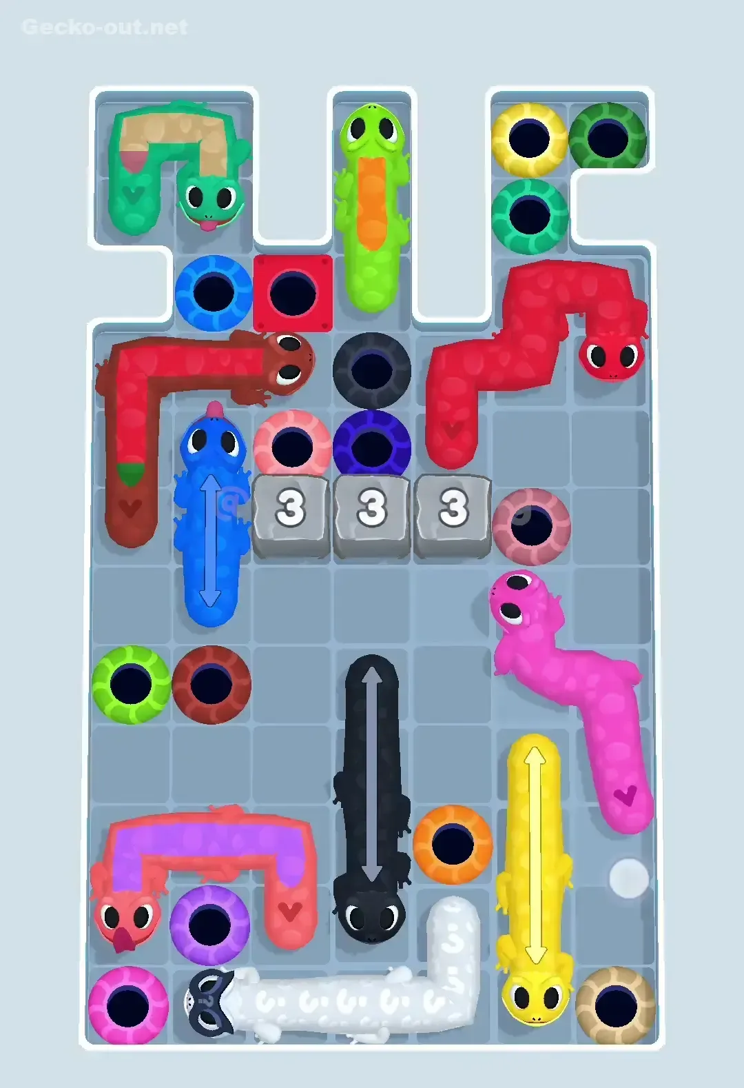 Gecko Out Level 428 Solution 2