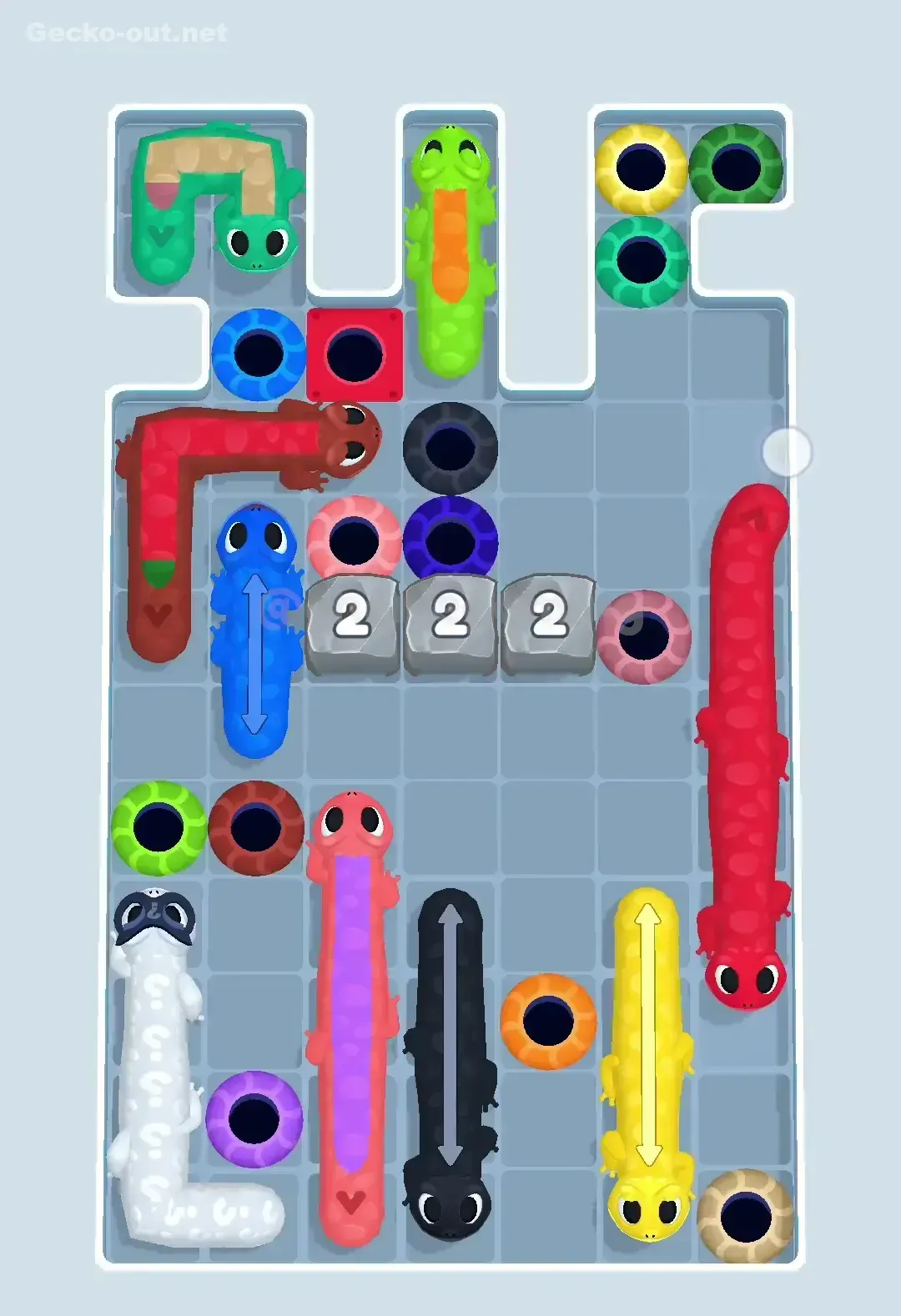 Gecko Out Level 428 Solution 3