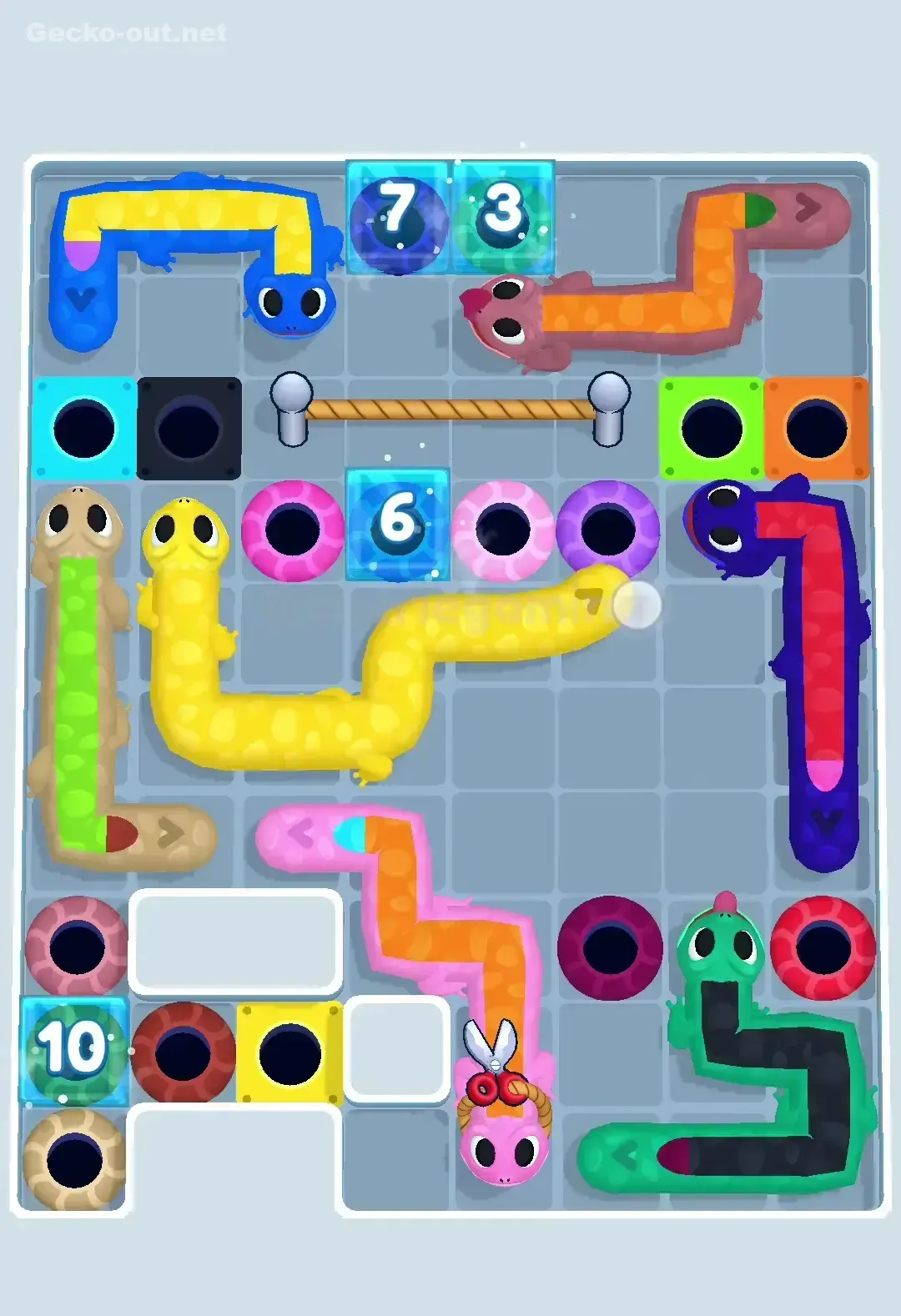 Gecko Out Level 427 Solution 2