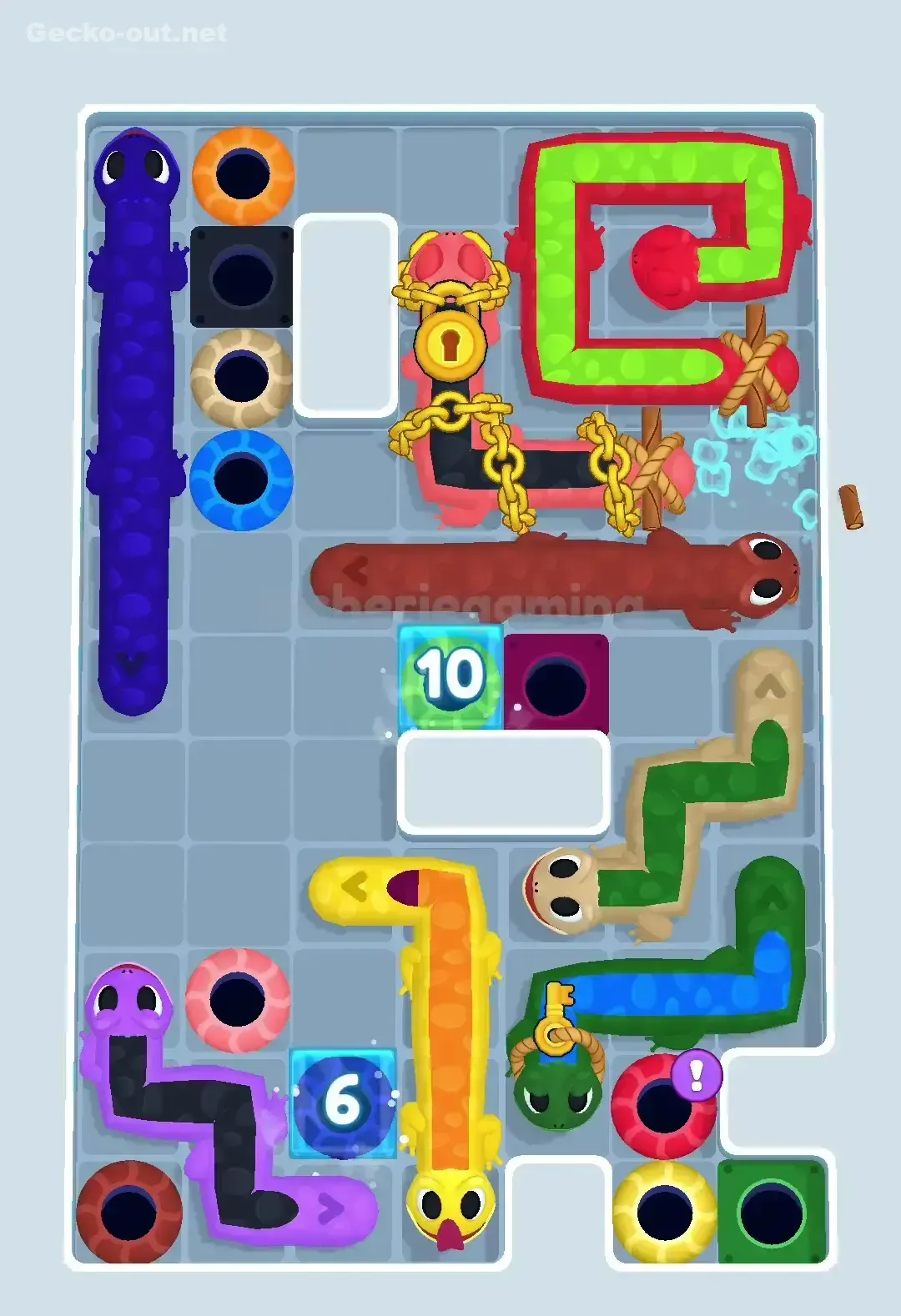 Gecko Out Level 483 Solution 2